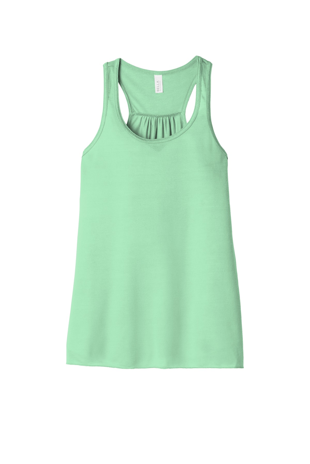 BELLA+CANVAS Women's Flowy Racerback Tank. BC8800 1