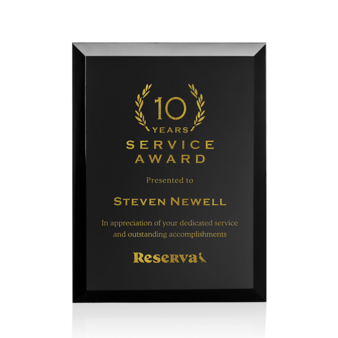 Merano Plaque - Gold 11