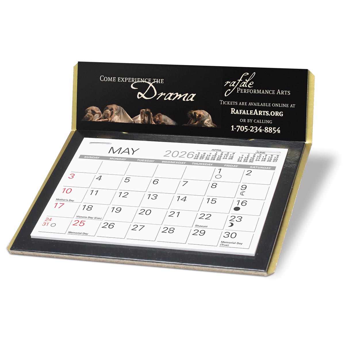 4-Color Imprint Desk Calendar 1
