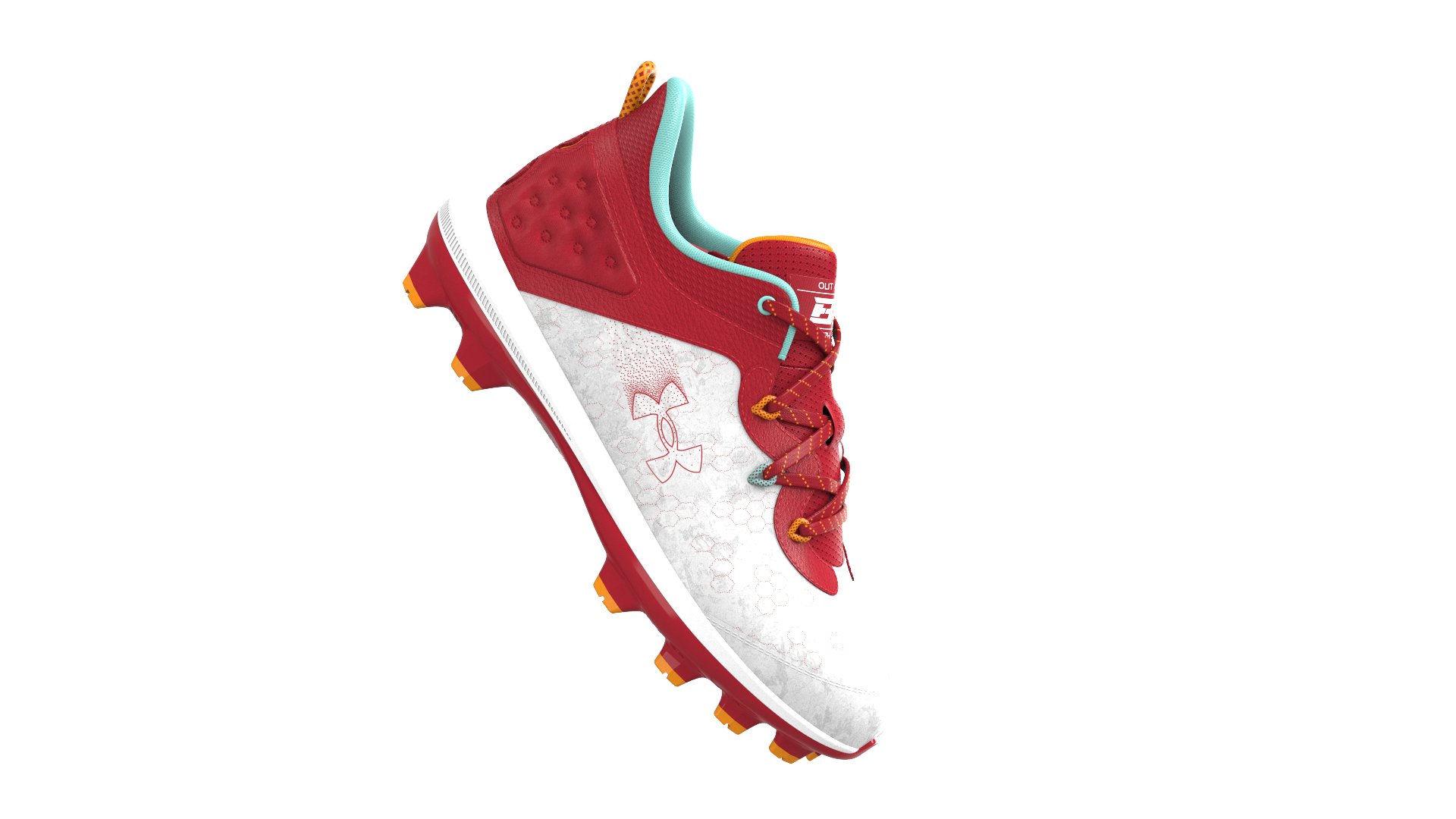 Boys' UA Harper 8 TPU Jr. Baseball Cleats  7