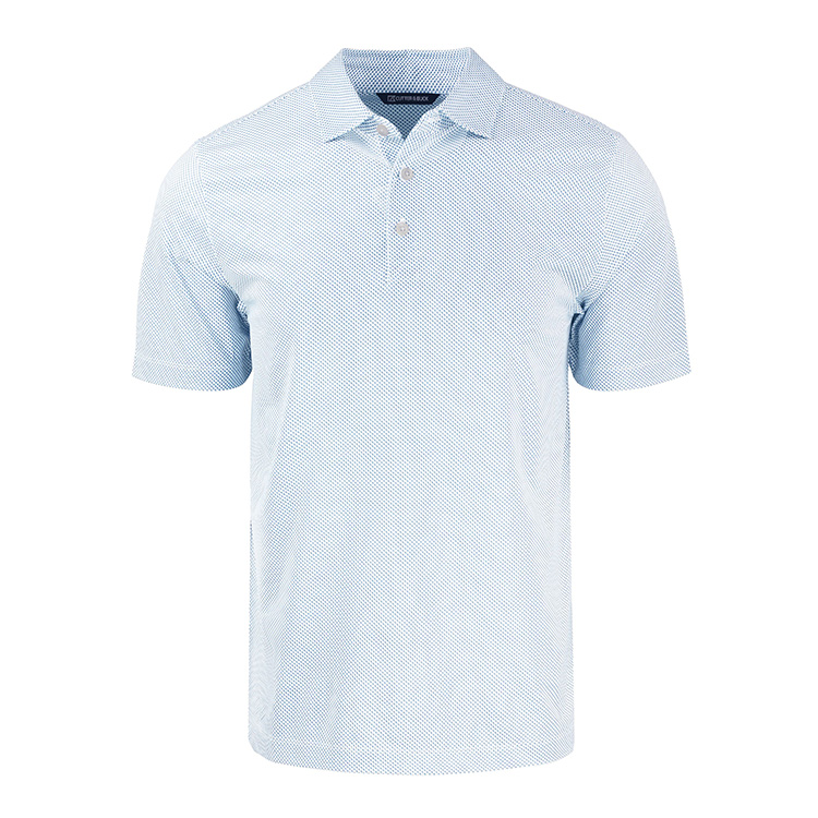 Cutter & Buck Pike Eco Symmetry Print Stretch Recycled Polo 2