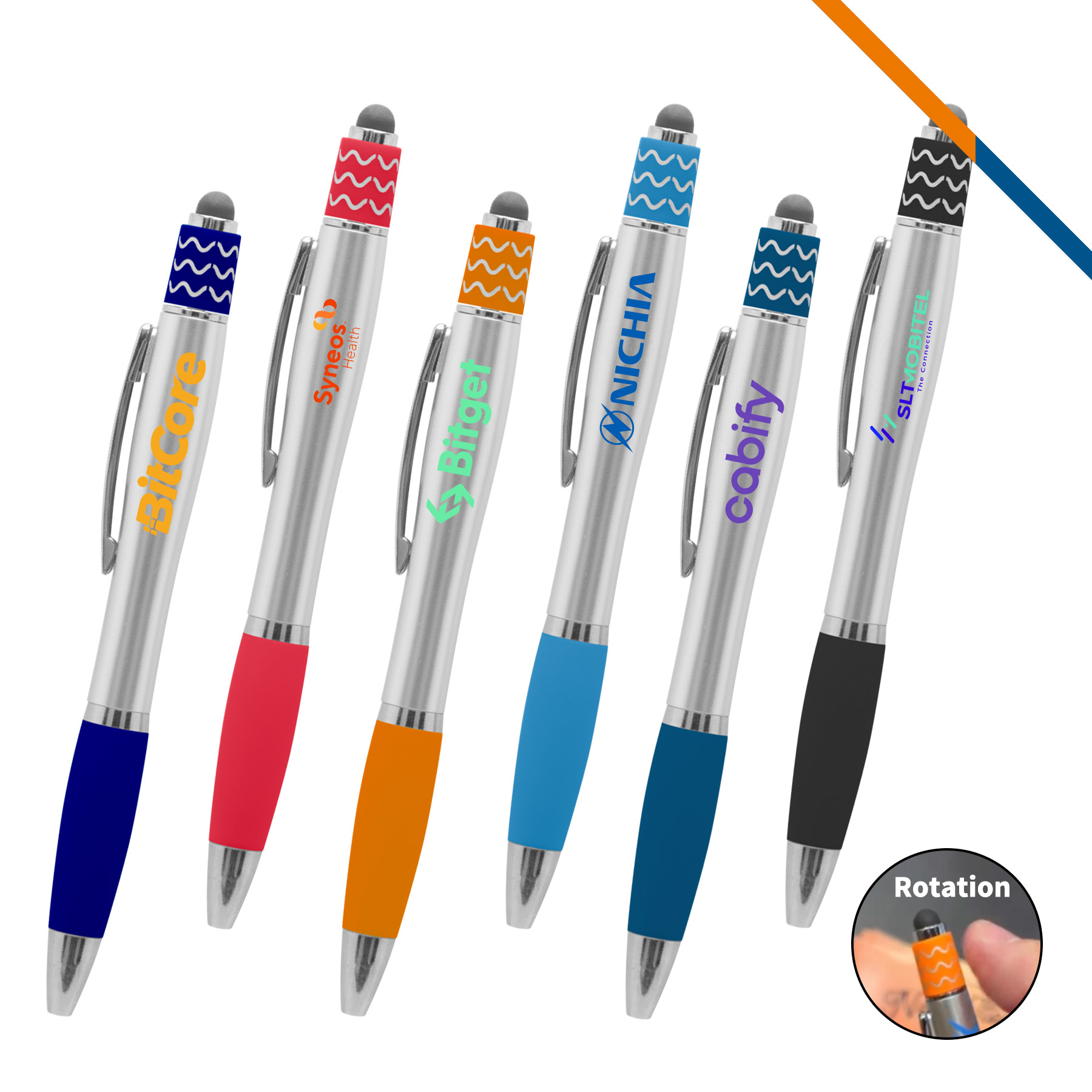 JotGlide Spin It Curvaceous Stylus Pen 6
