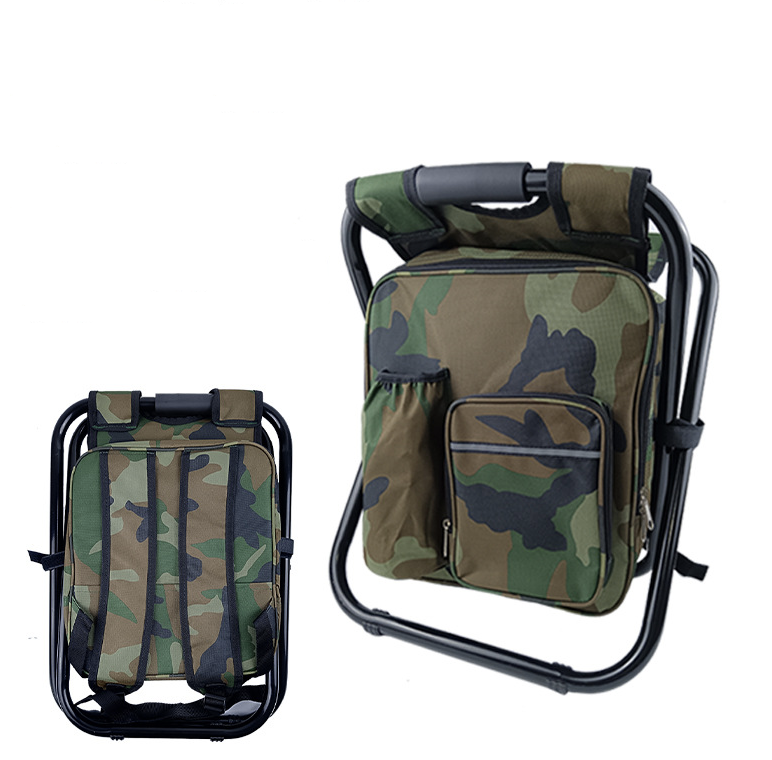 Lightweight Foldable Cooler Chair with 15L Removable Cooler Bag 7