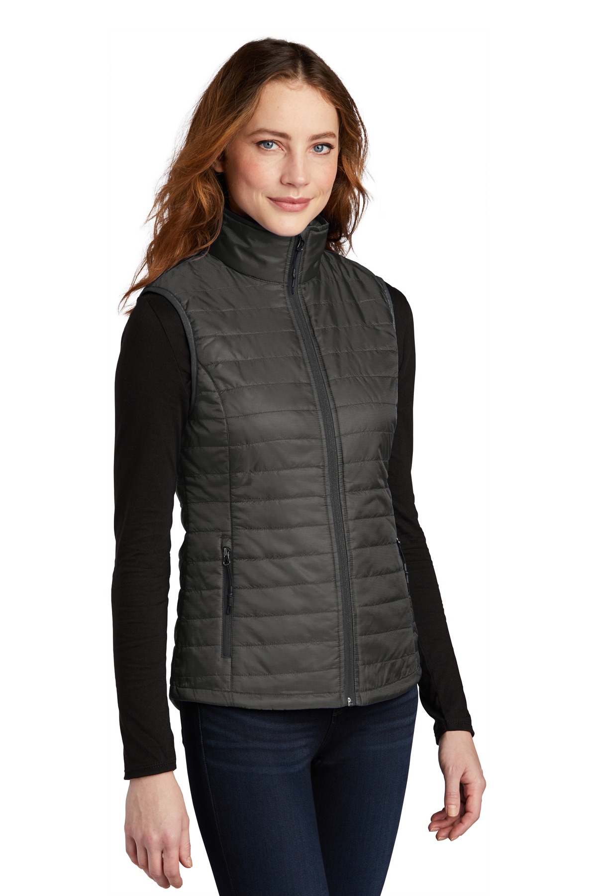 Port Authority® Women's Packable Puffy Vest 3