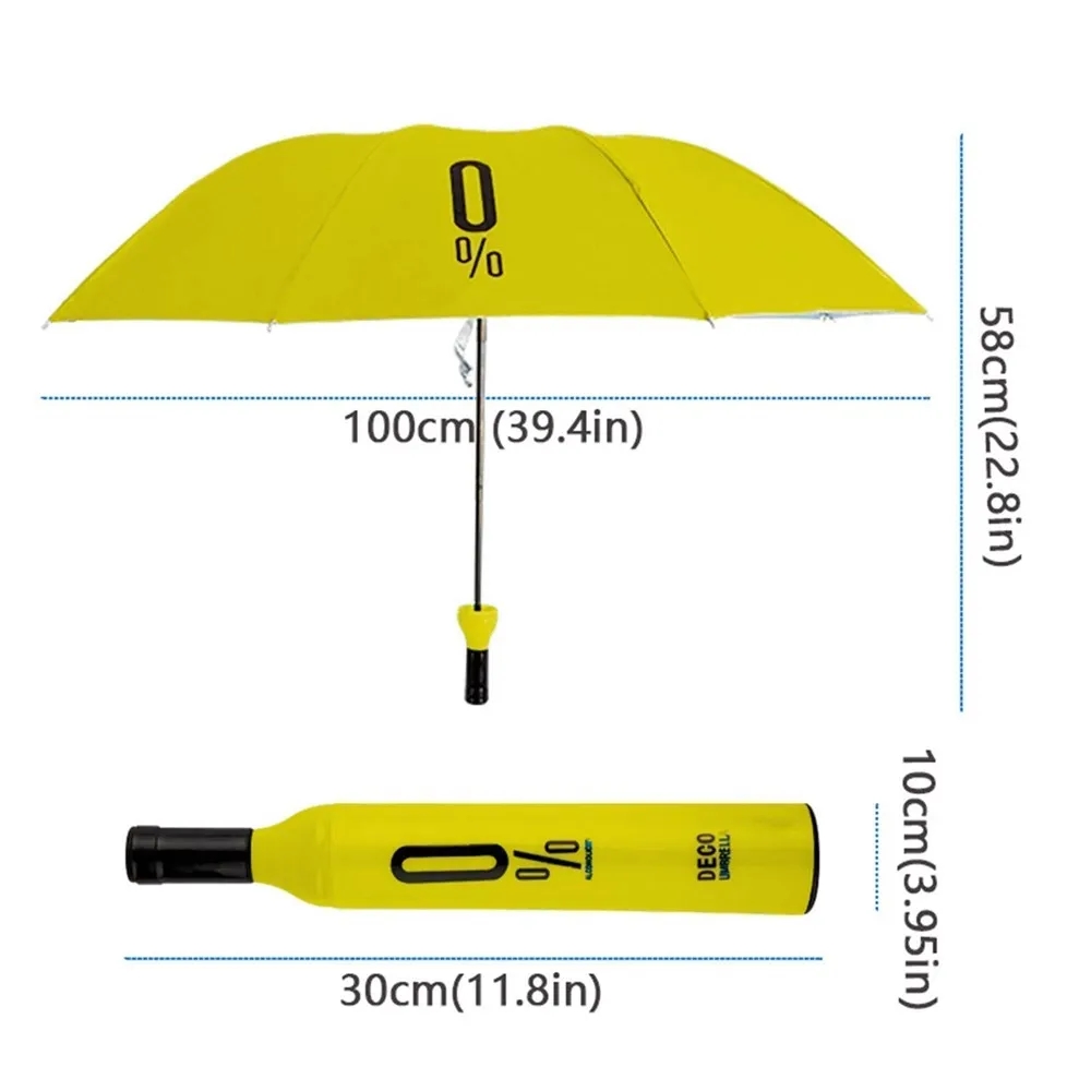 Custom Wine Bottle Umbrella 4