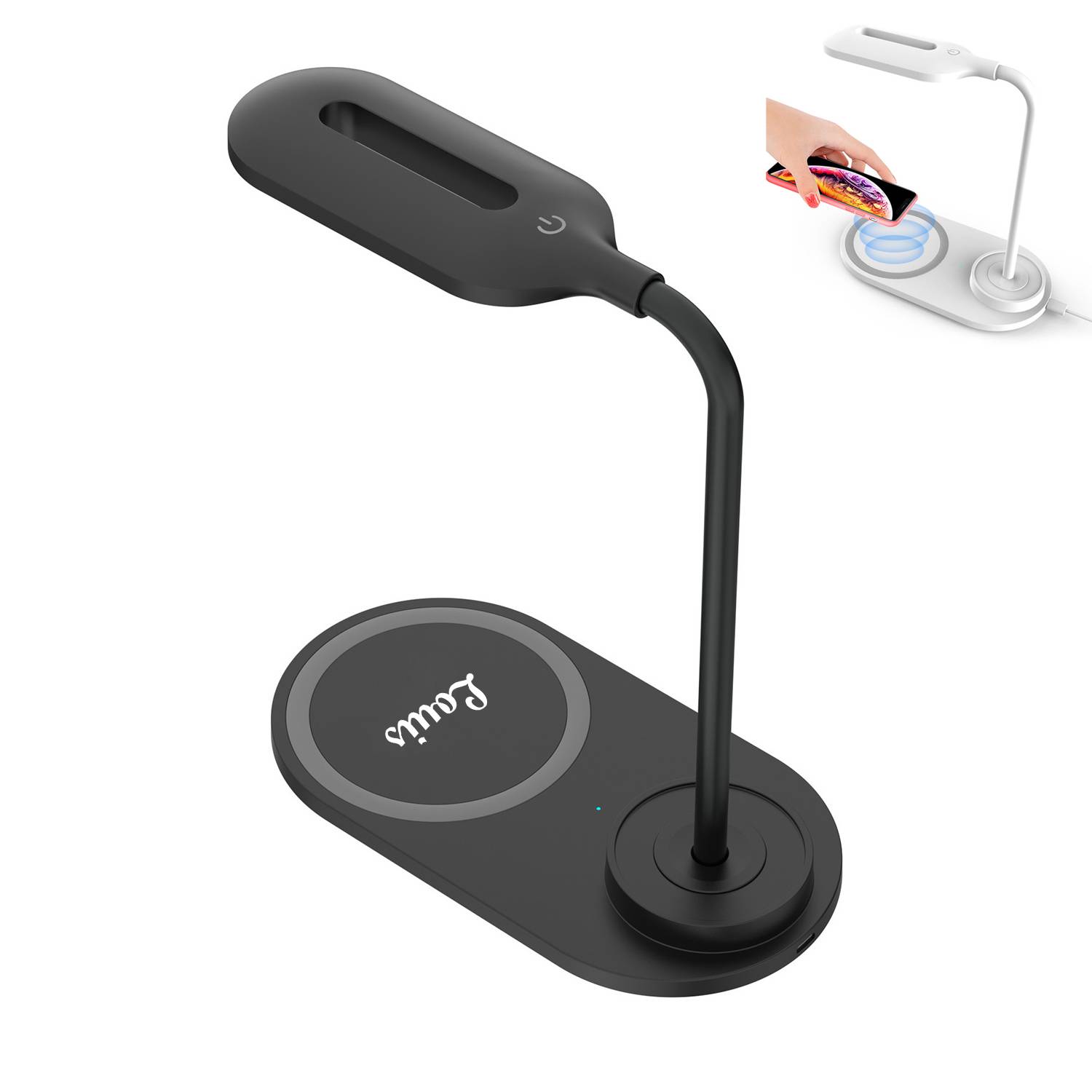 Adjustable Desk lamp W/ Wireless Charger 3