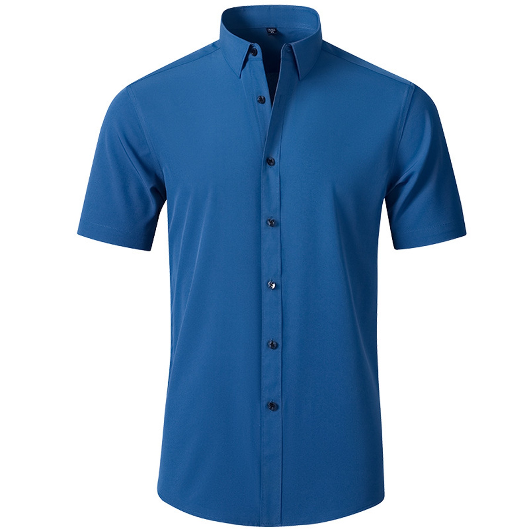 4-Way Stretch Short Sleeve Button Down Shirts 2