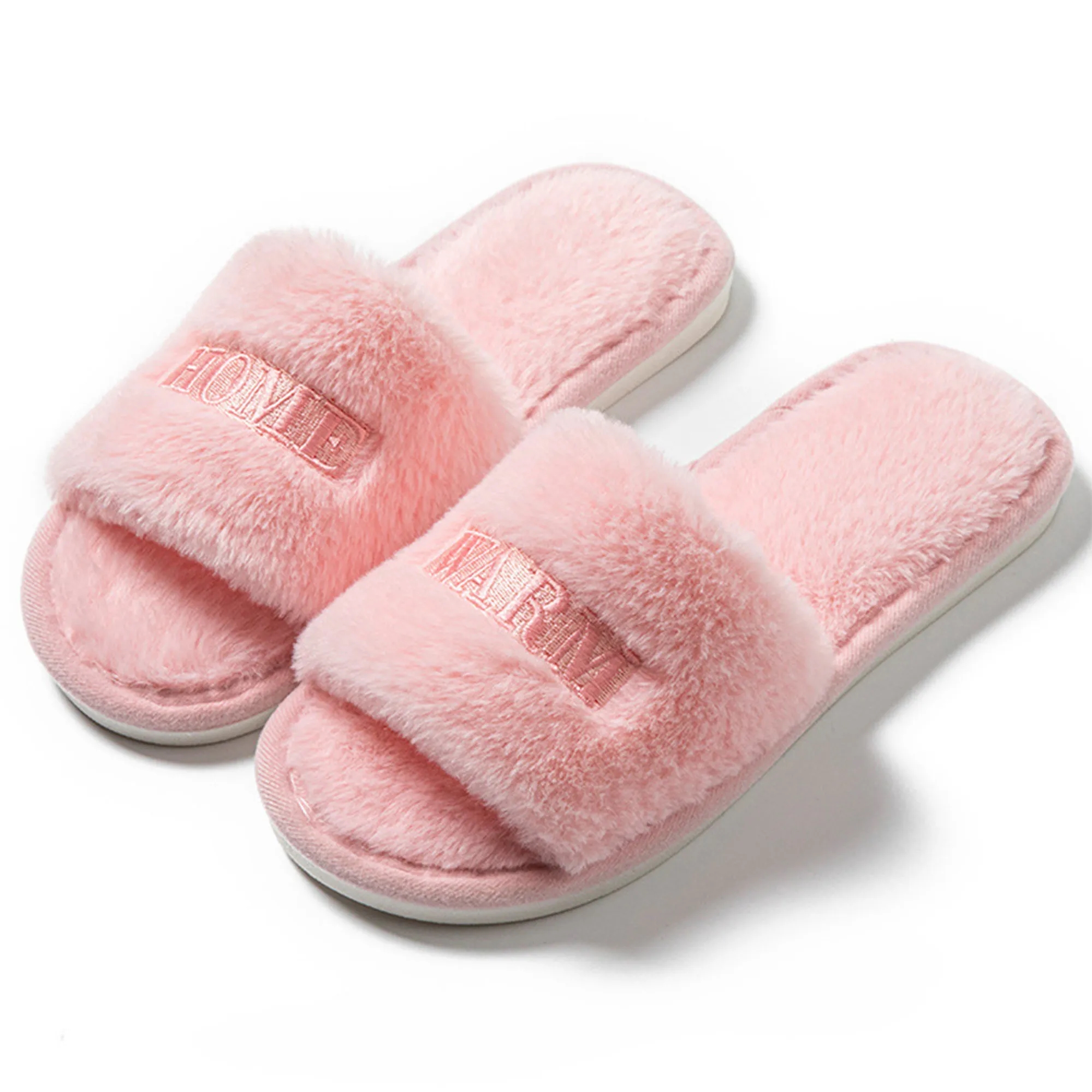 Anti-slip Plush Slipper, Cozy Indoor Footwear 4