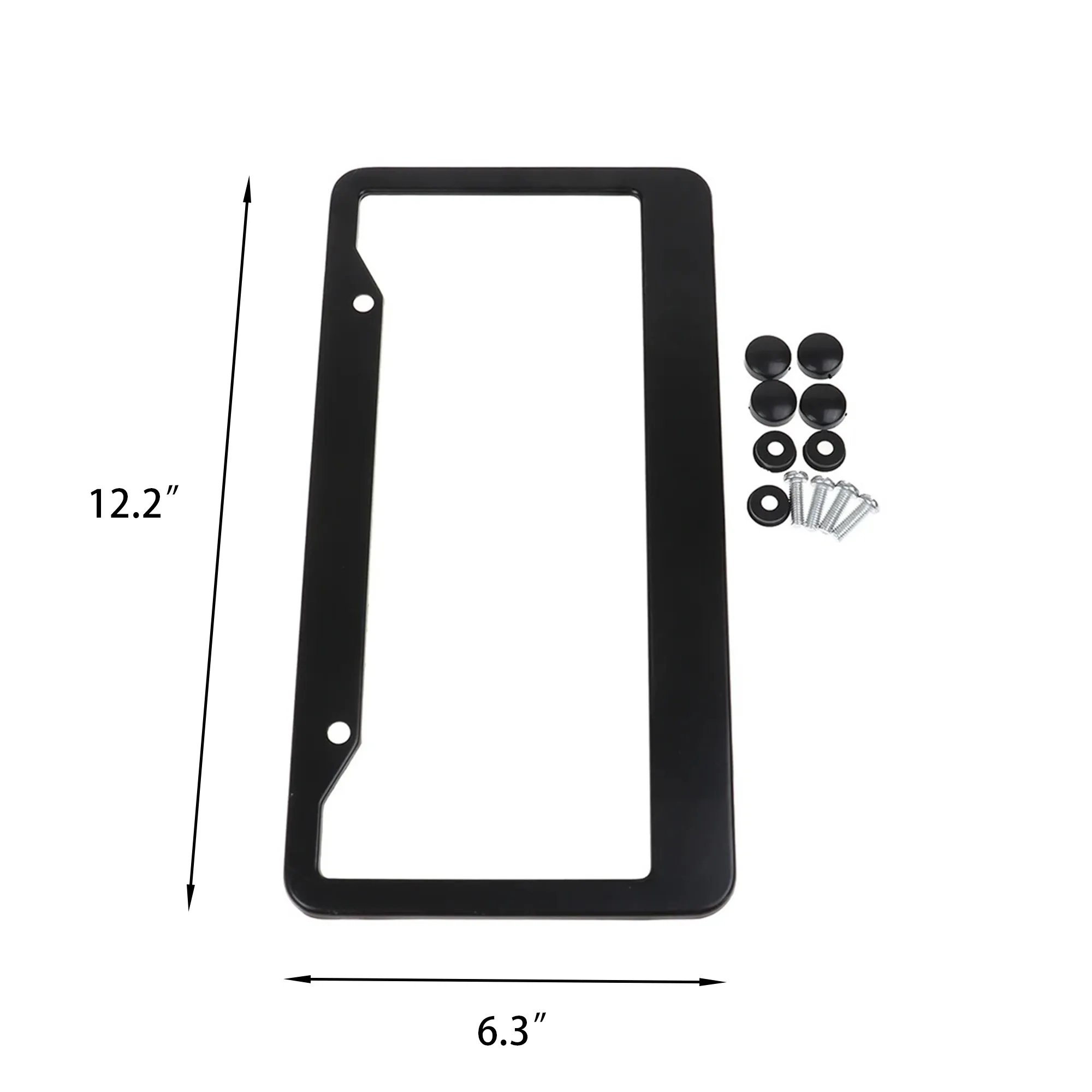 MOQ20 Custom Metal License Plate Frames 4