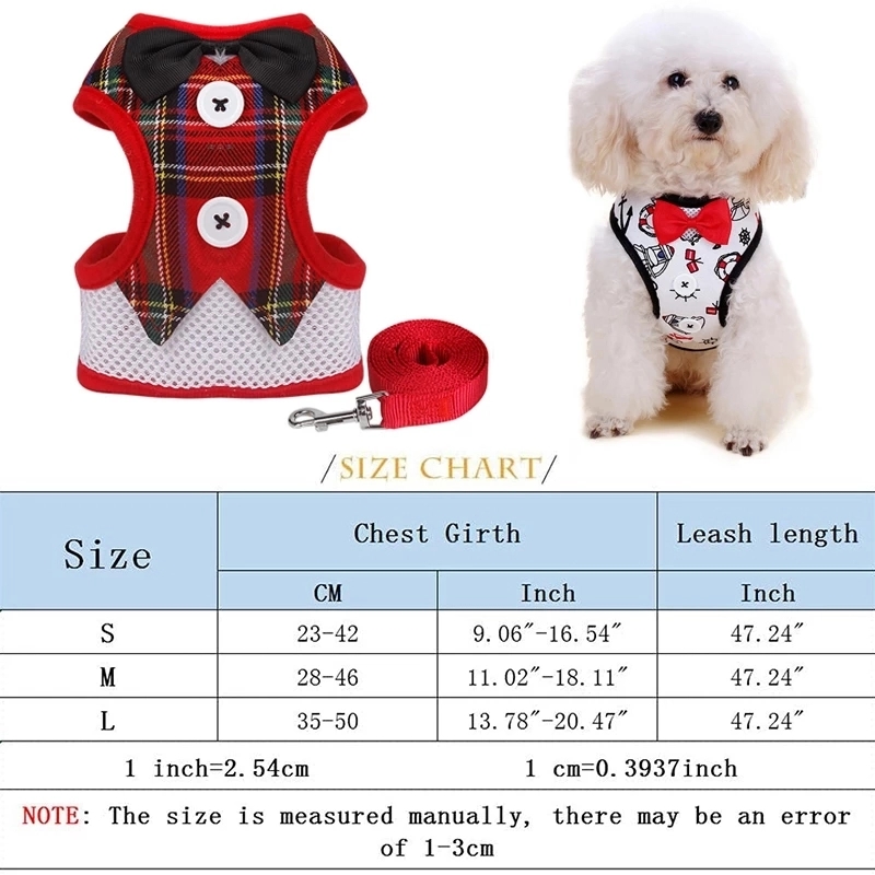 Elegant Bow Dog Collars Necktie Traction Rope Adjustable 7