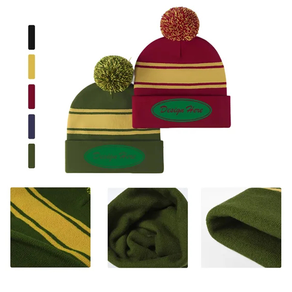 MOQ50 Cozy Knit Beanie Cap For Cold Weather 1