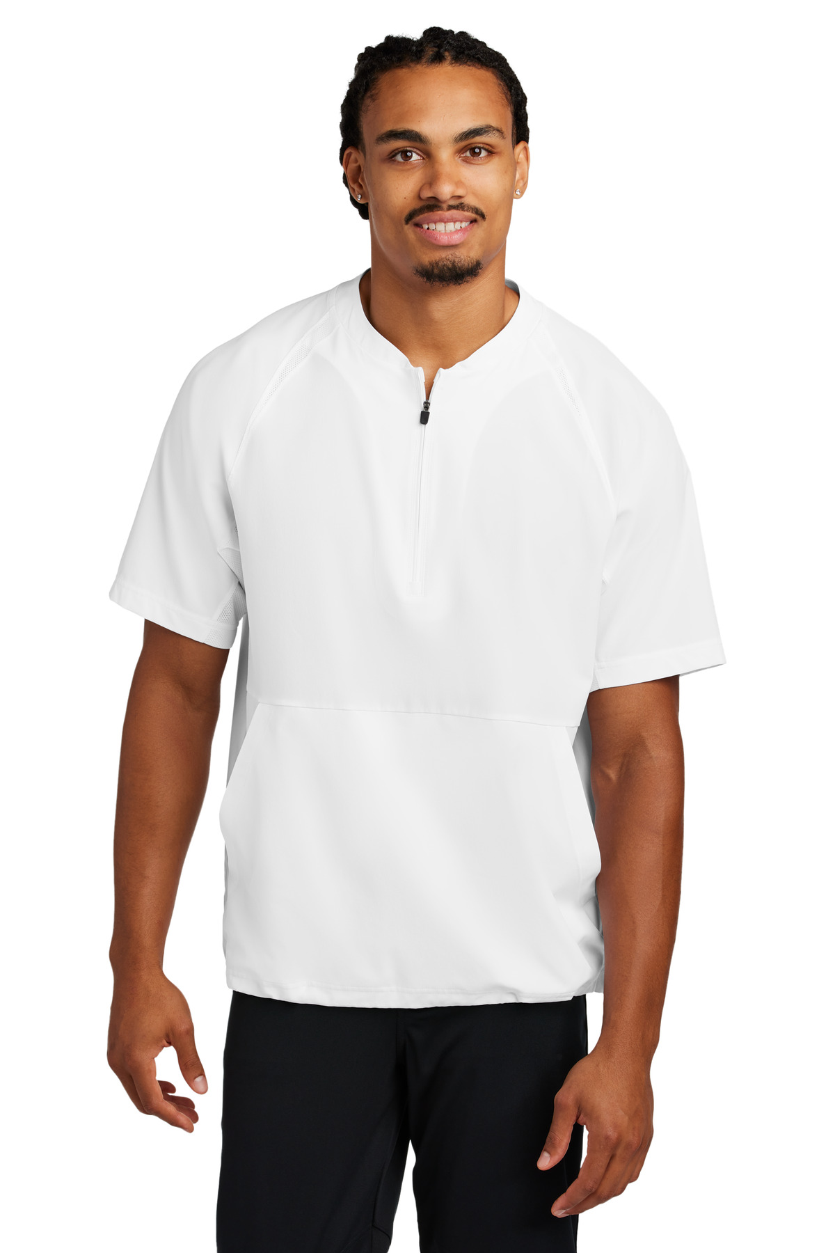 Sport-Tek Repeat 1/2-Zip Short Sleeve Jacket JST489 55