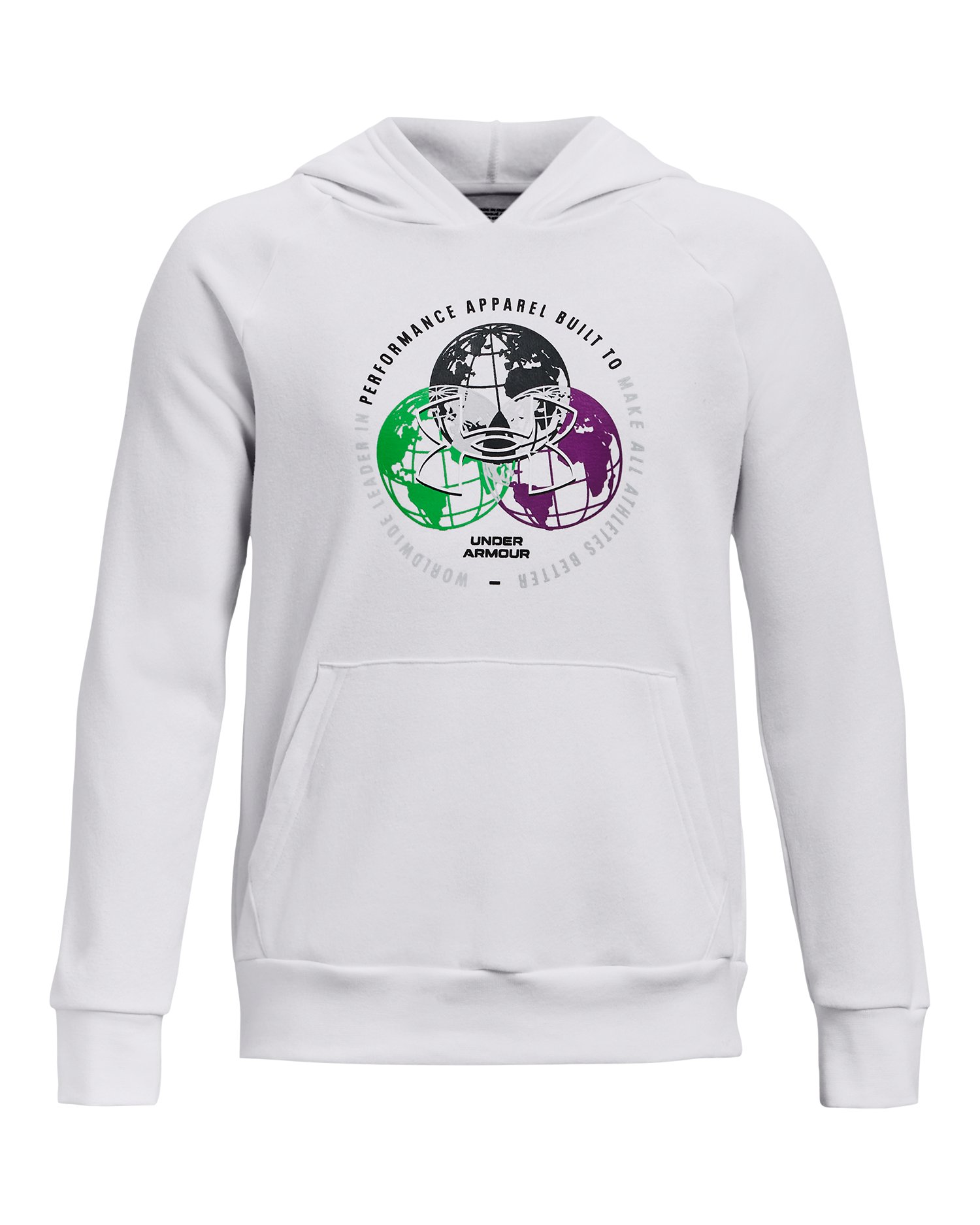Boys' UA Rival Fleece AMP Hoodie 2