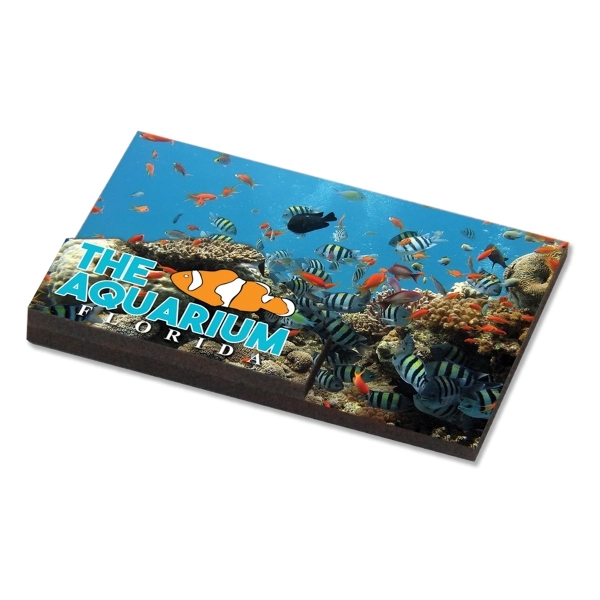 Recycled Wood Dual Layer Magnet 3