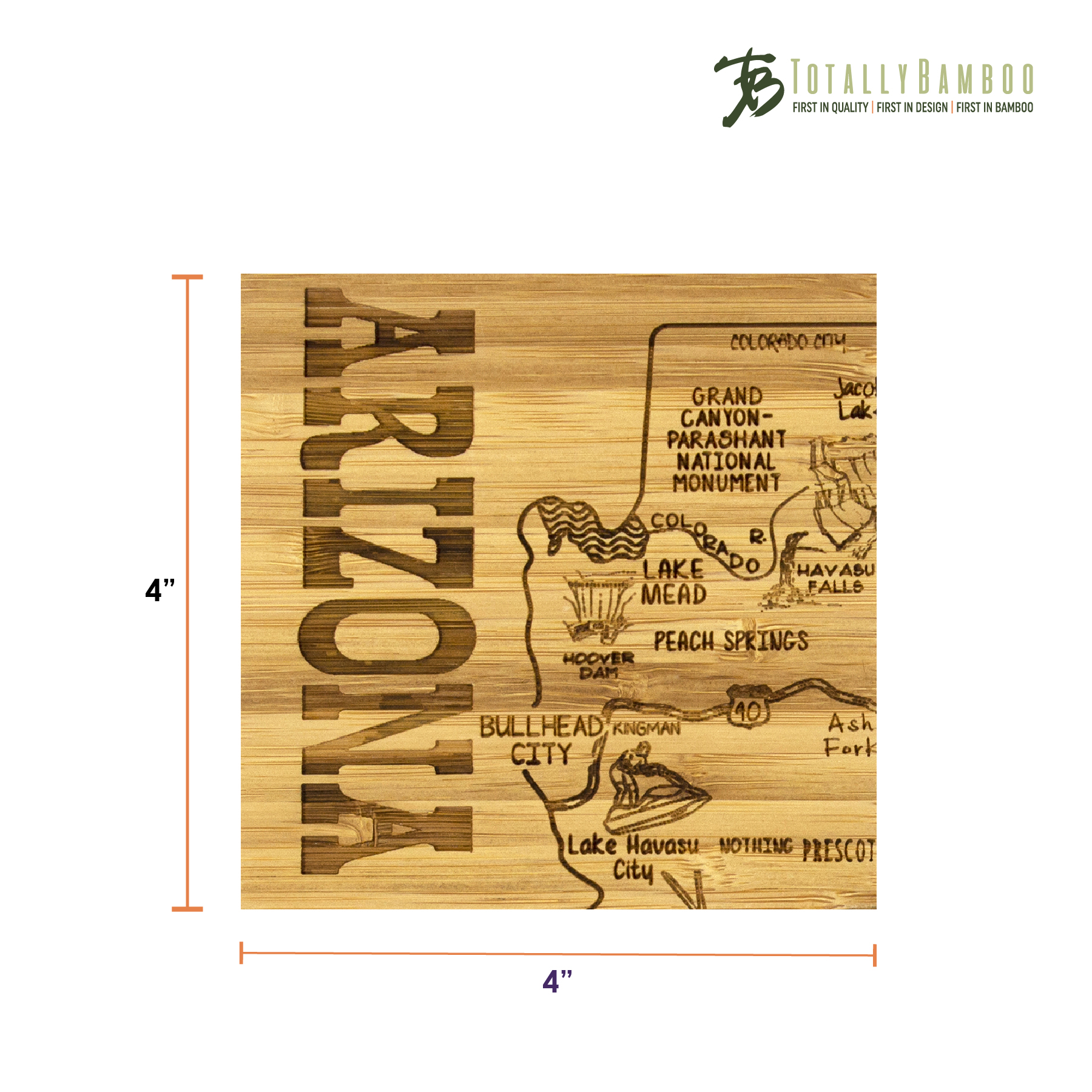 Arizona Puzzle Coaster Set 9