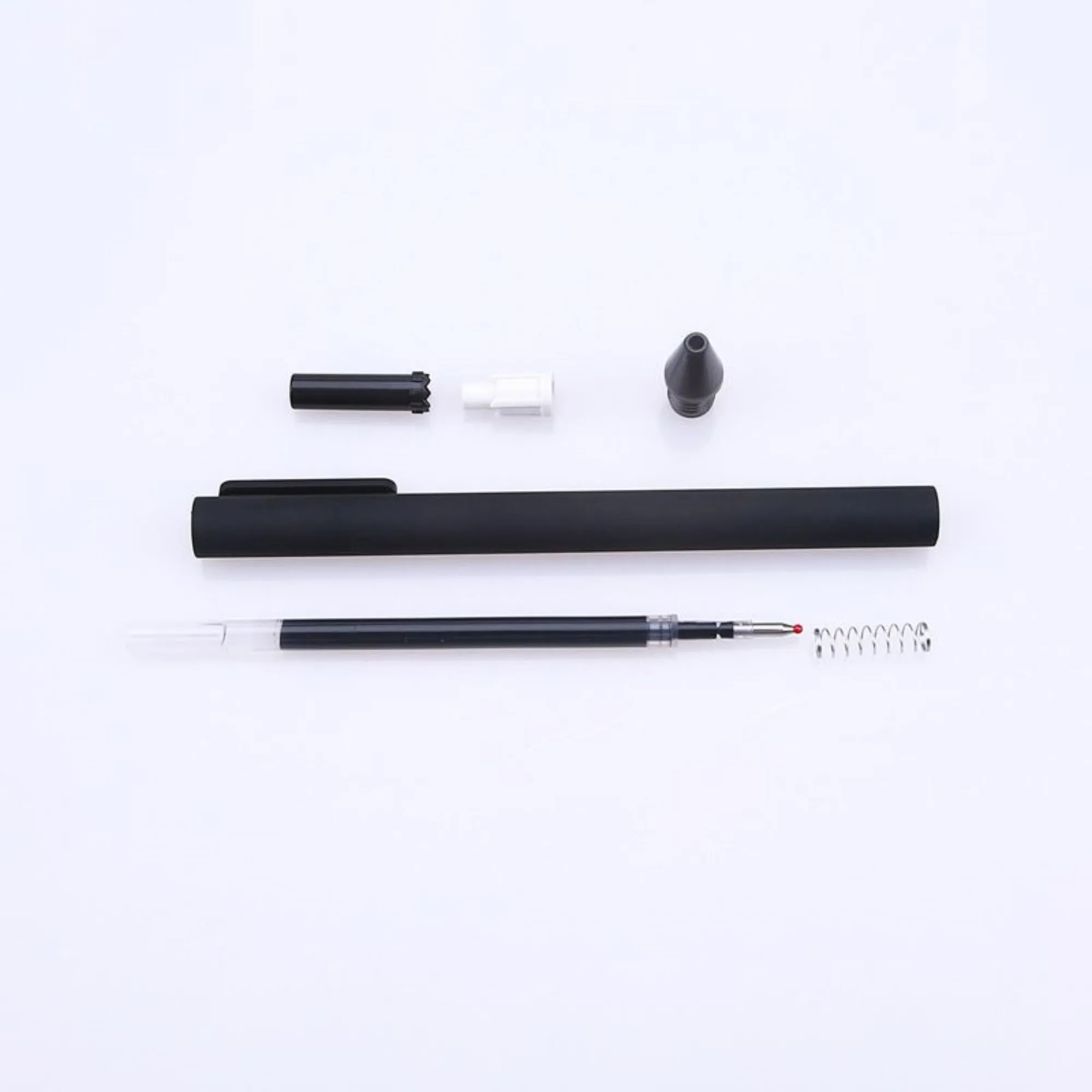 Pinkycolor Capless Retractable 1.0 Bullet Shape Gel Pen 6