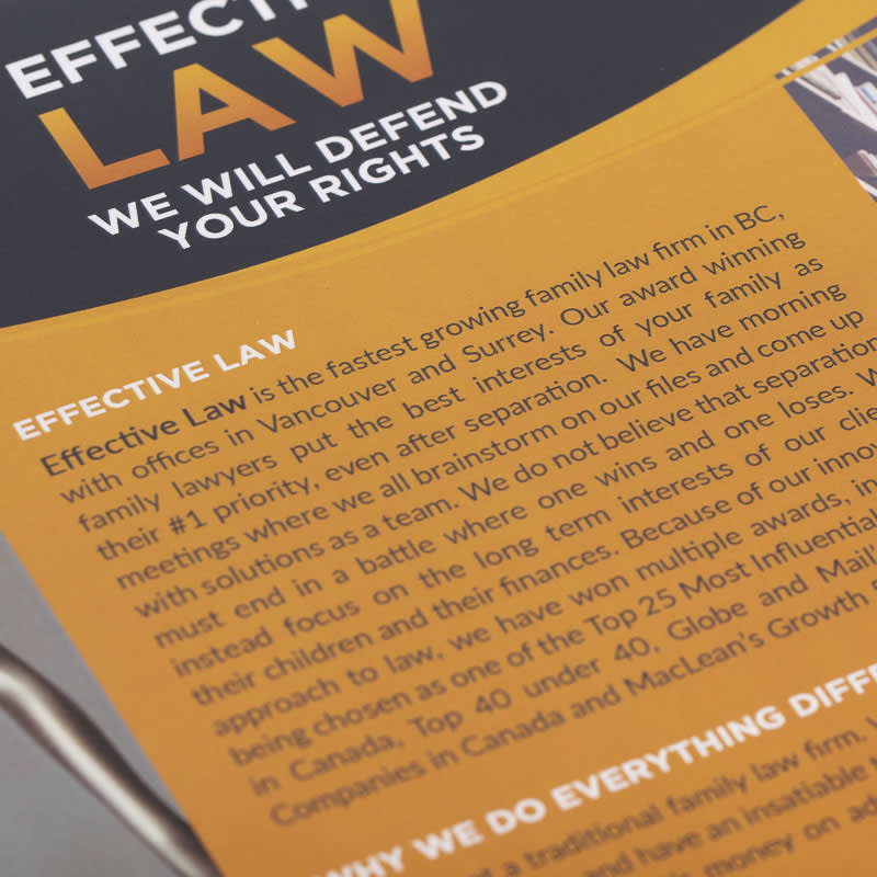 8.5" X 11" Brochures 29