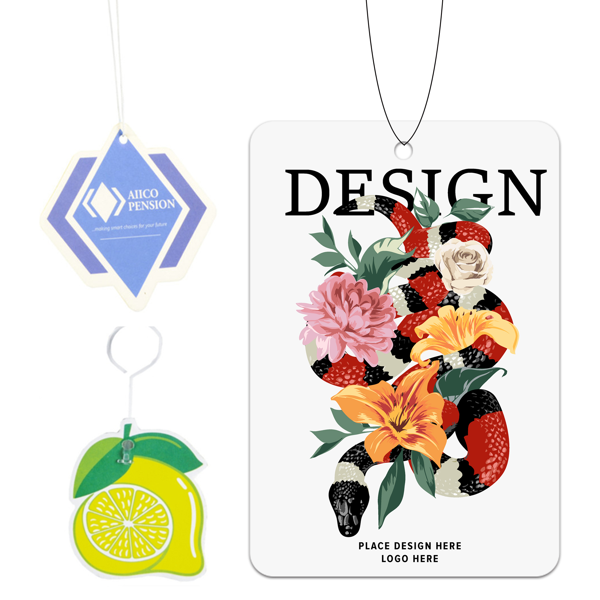 Custom Shape Perfume Car Air Freshener 5