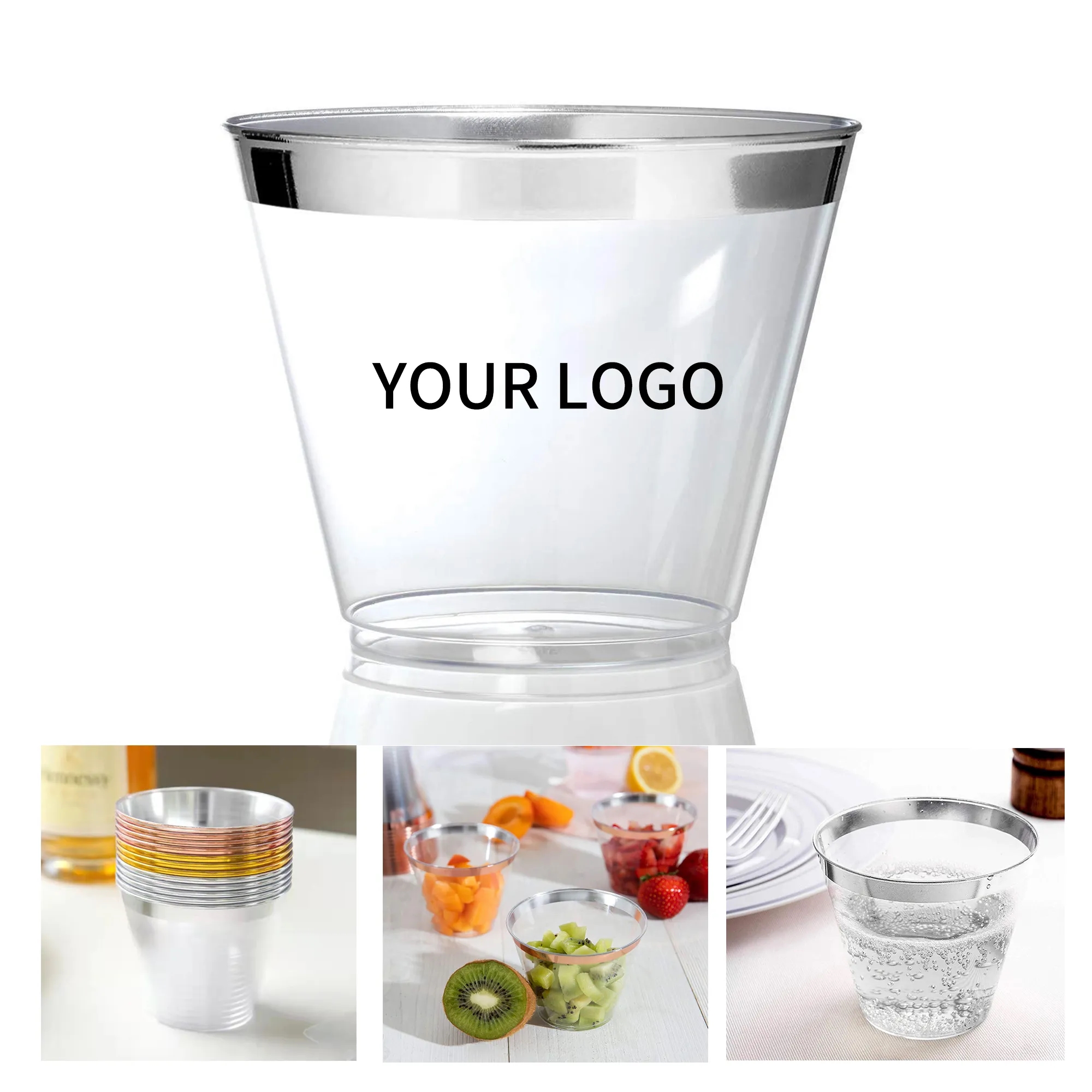 Durable Plastic Cup 9oz Party Use 1