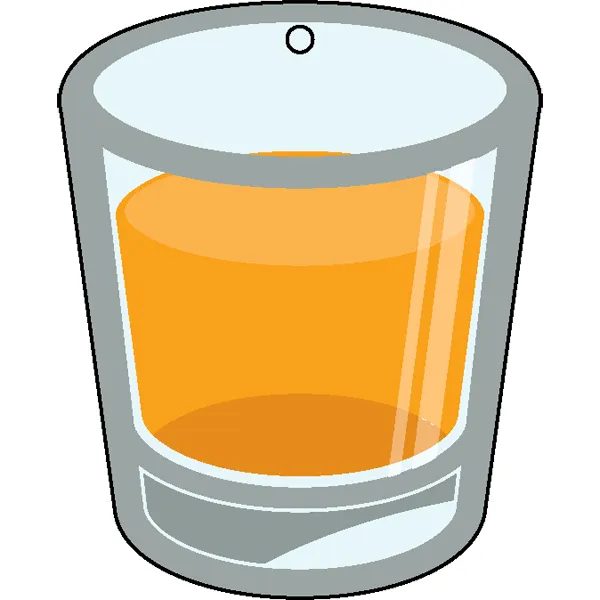 Stock Shape Acrylic Key Tag 2