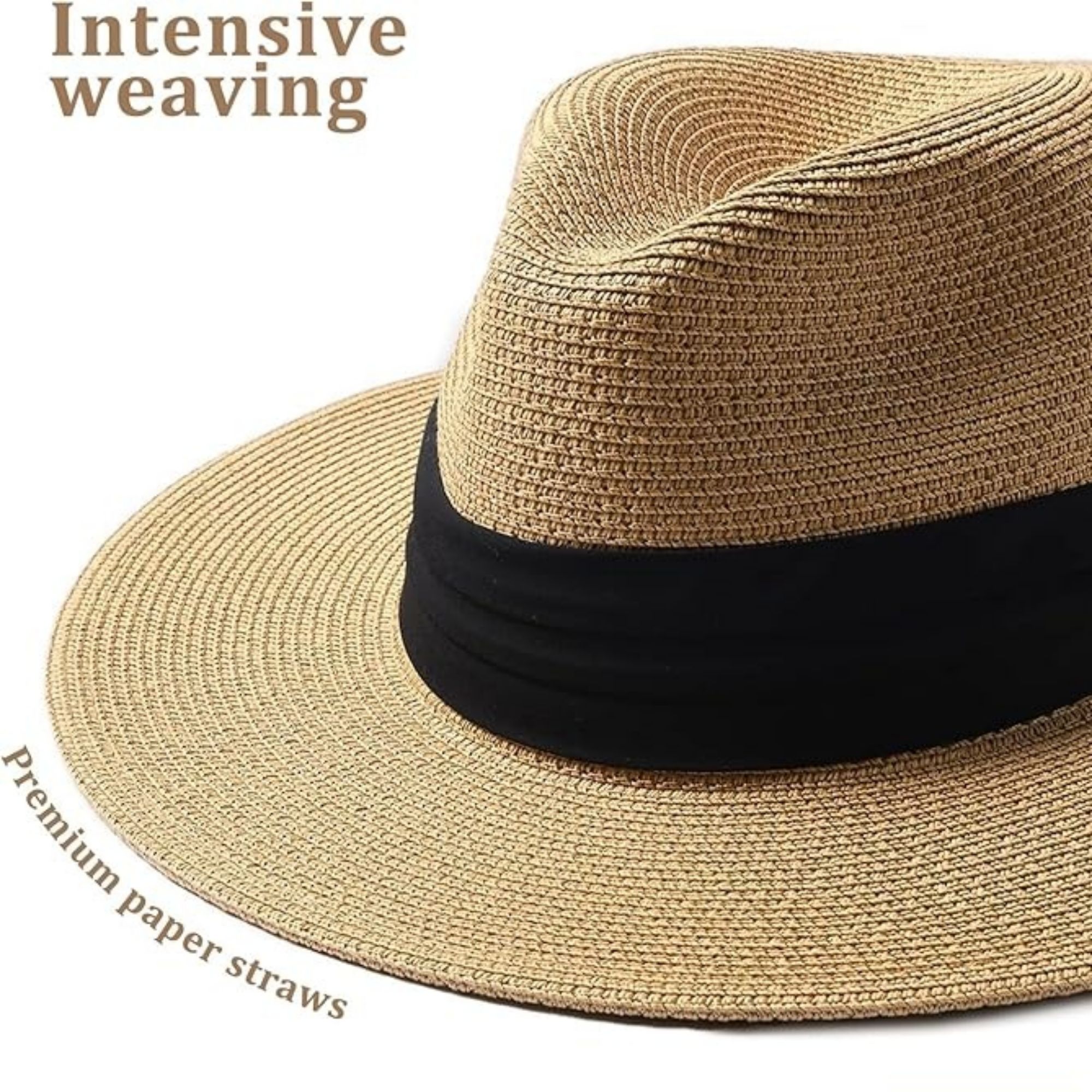 Wide Brim Straw Hat 4