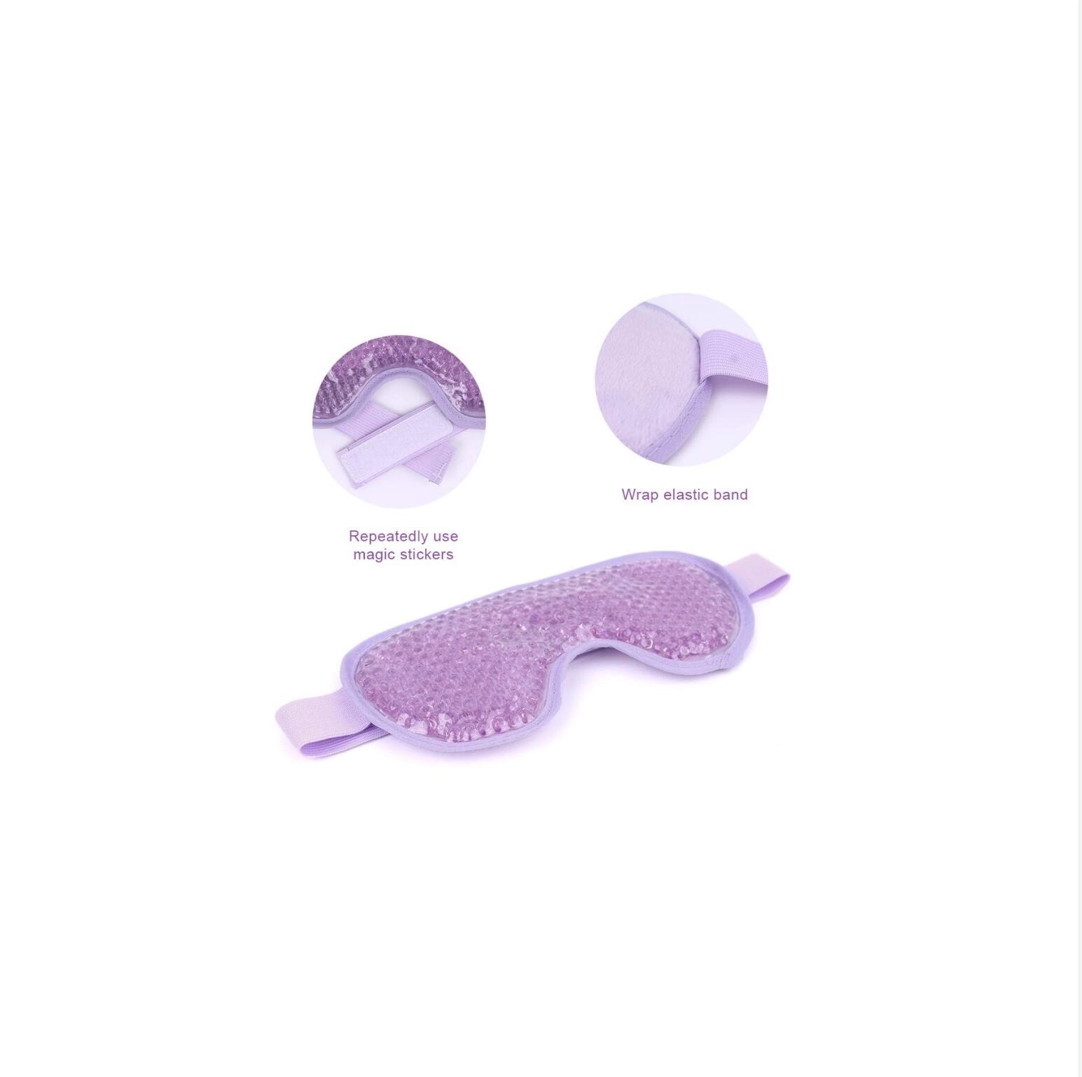 Plush Gel Hot/Cold Eye Mask 1