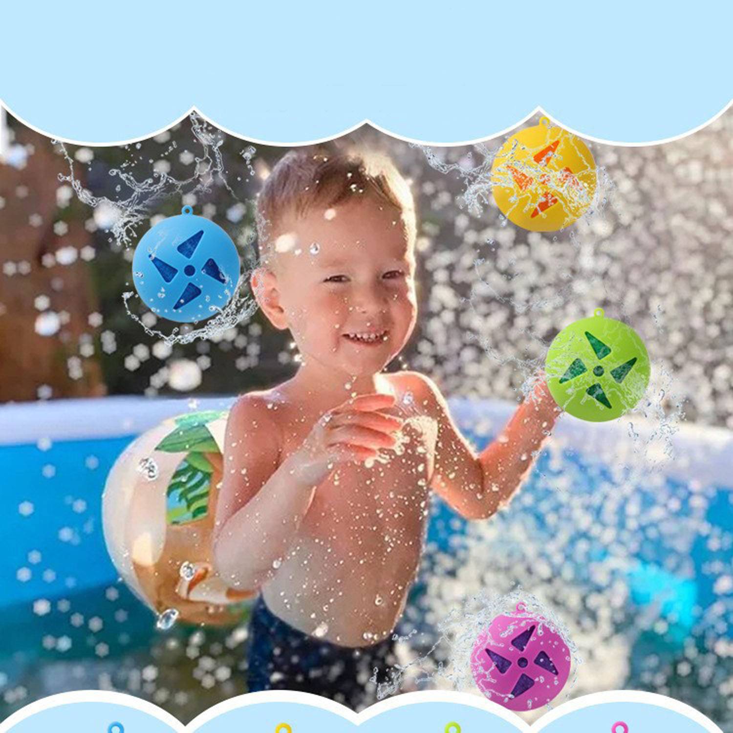 Water Absorbing Plush Squishy Silicone Stress Ball 6