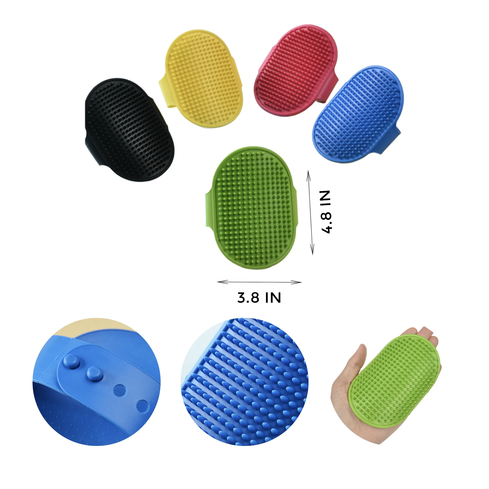 MOQ 10 PCS Pet Bath Brush 2