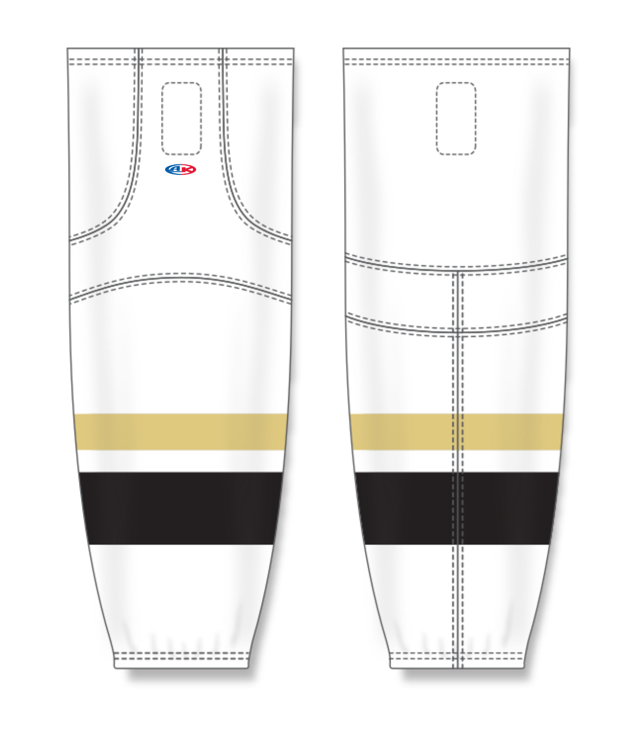 Cut & Sew Pro Hockey Socks HS2100-G136 3