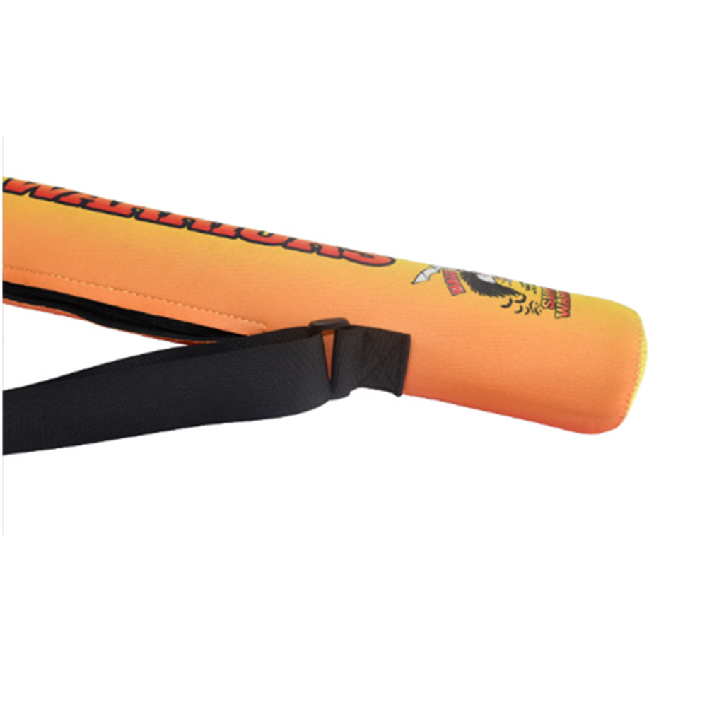 6 Can Neoprene Tube Cooler, custom koozie with logo imprint 3