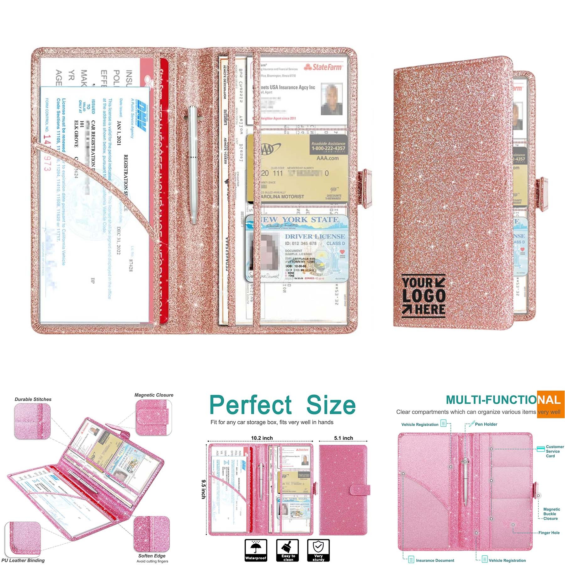 Car Registration and Insurance Holder 2