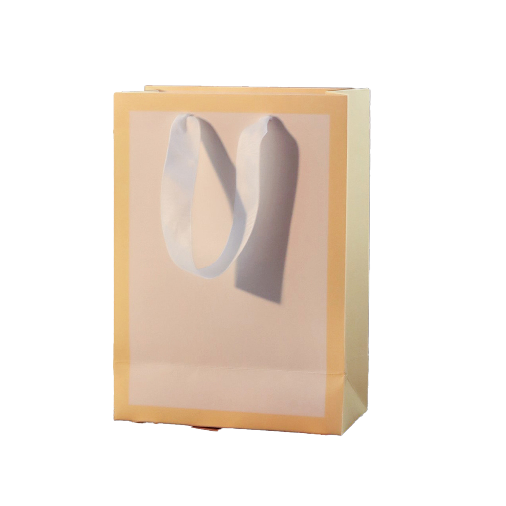 White Cardboard Shopping Satchel 7