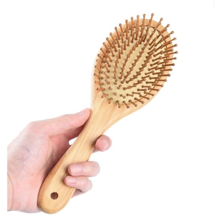 Natural Bamboo Hair Brush 3