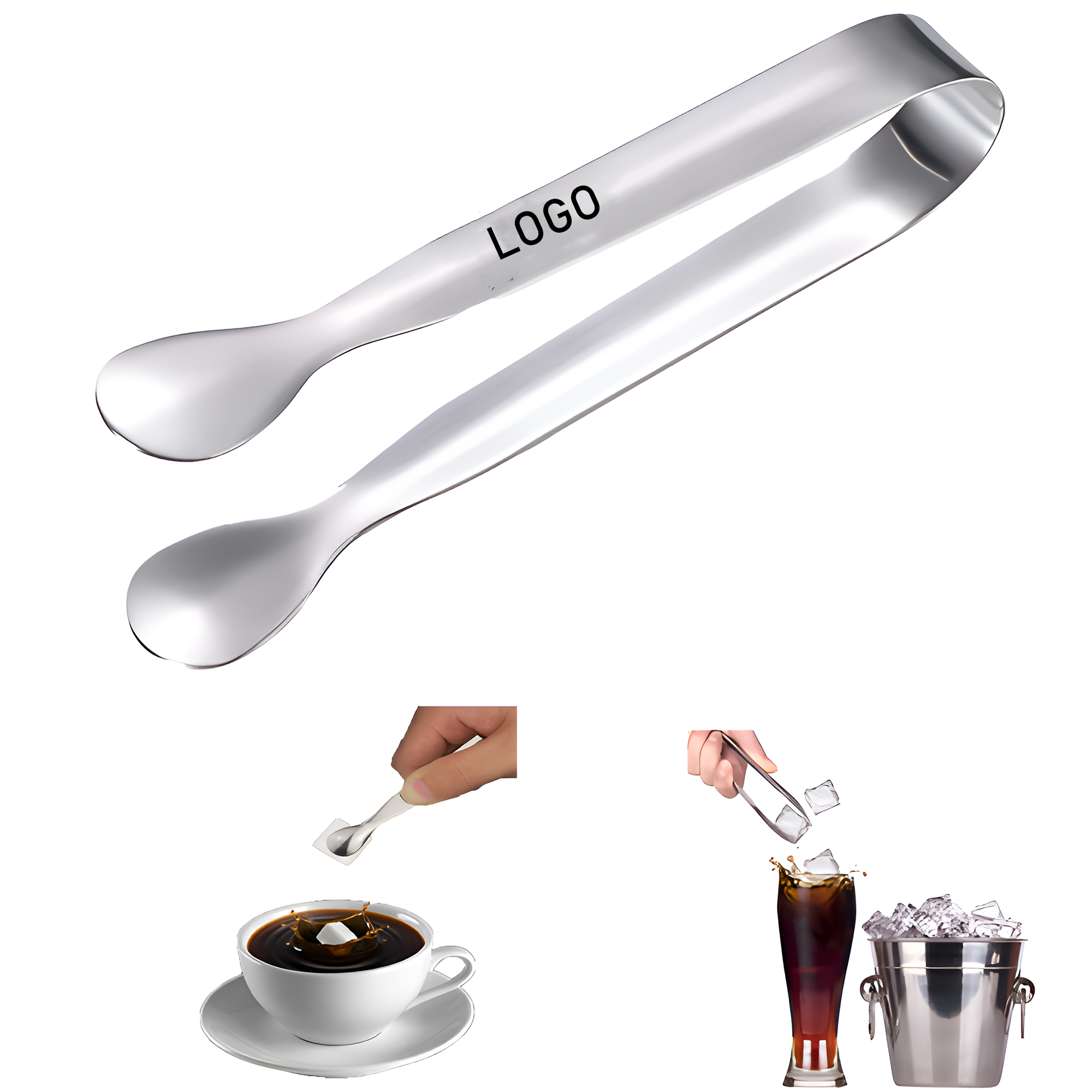 Stainless Steel Sugar Tongs 3