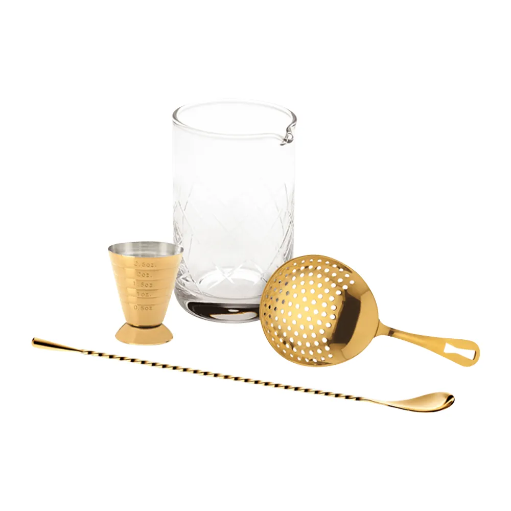 4-Piece Classic Cocktail Stirred Set 6