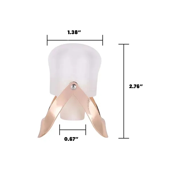 Silicone Wine Bottle Stopper with Cap for Freshness 6