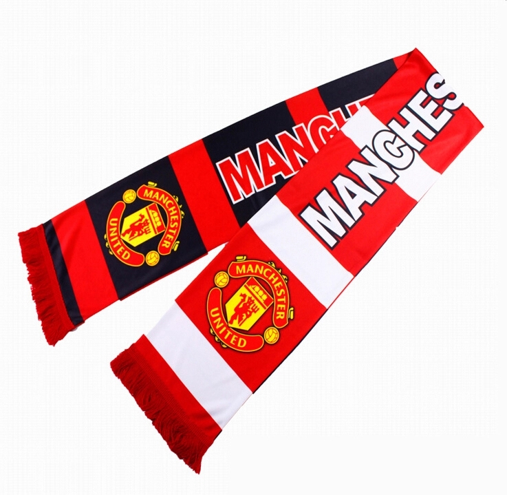 Double Full Size Printed Fans Woven Sport Scarf 4