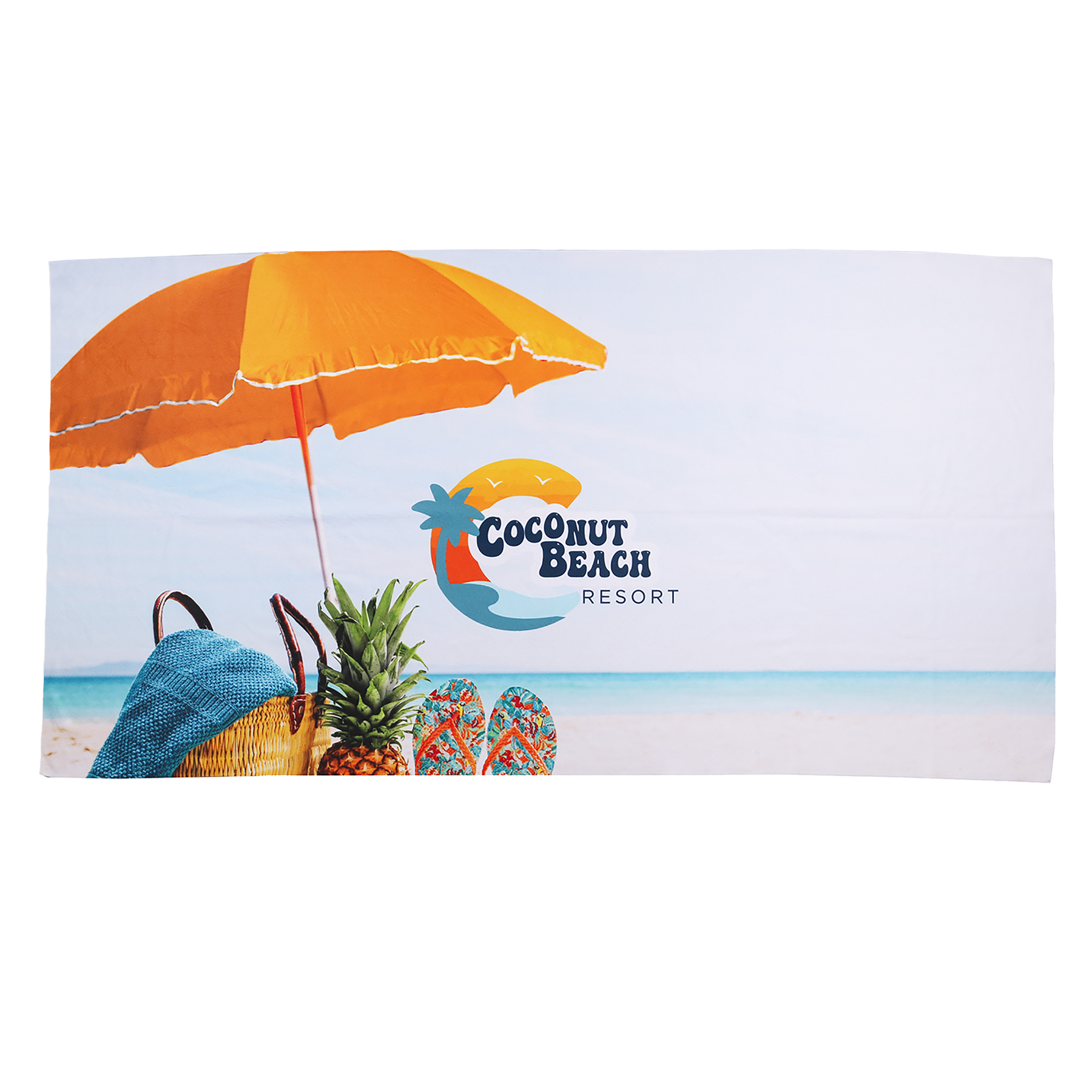 Sublimated RPET Beach Towel 4