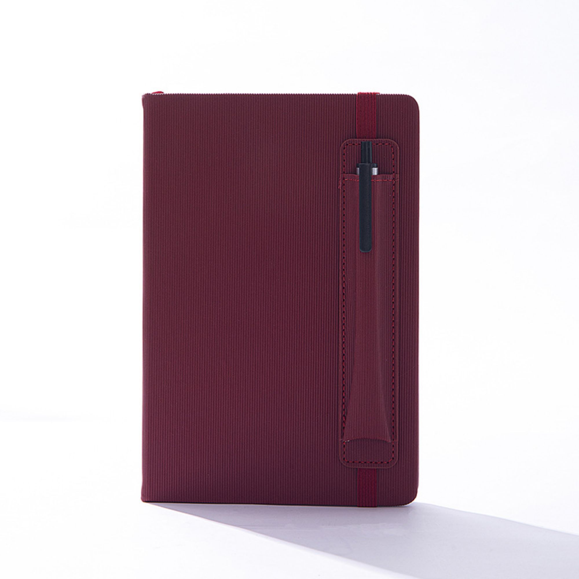 5.8"x8.3" 160 Pages Journal Notebook With Pen Holder
