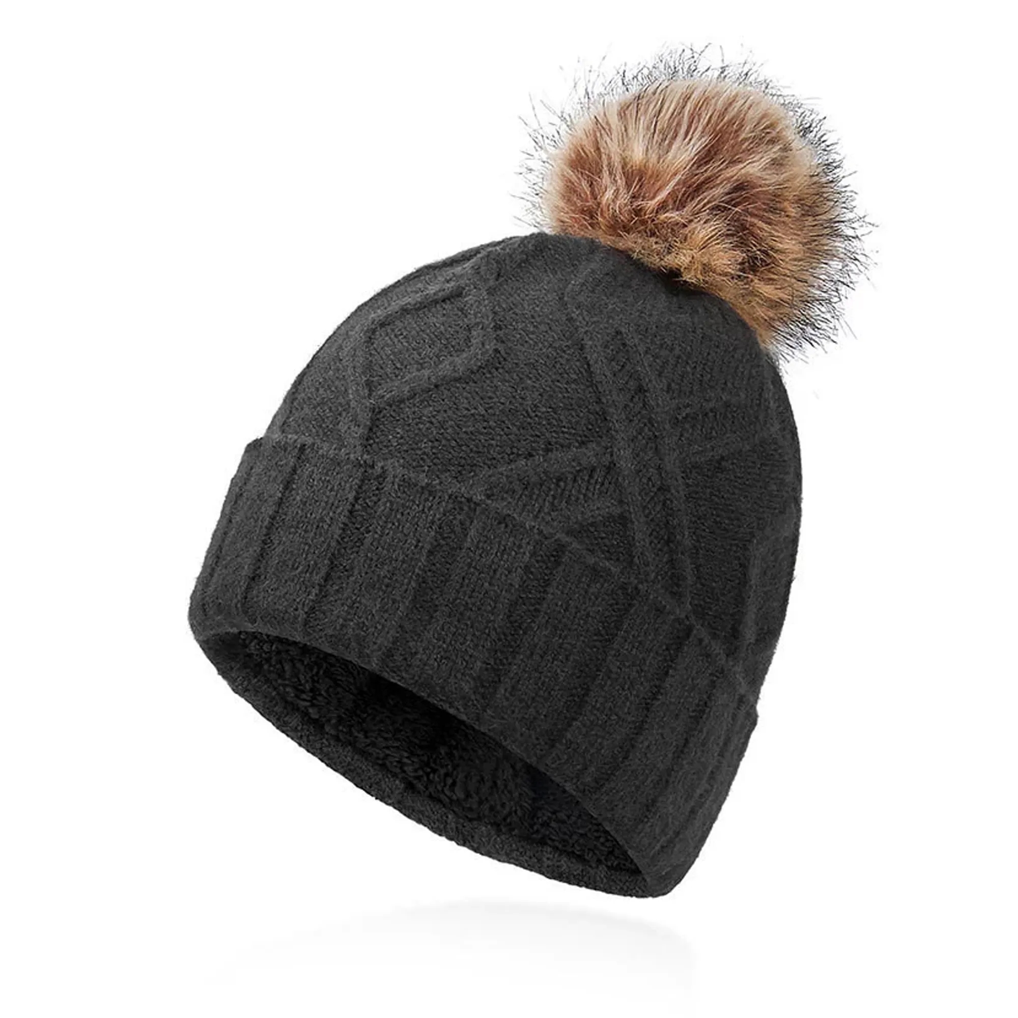 Autumn Winter Trendy Knit Beanie Hat 4