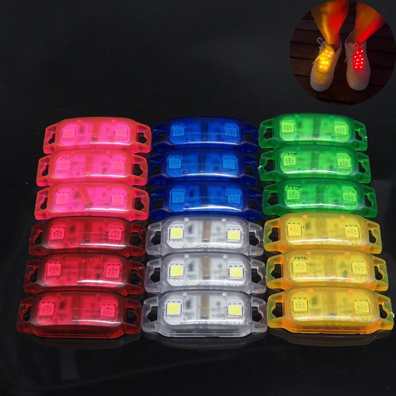 Flashing LED Safety Shoe Light 2