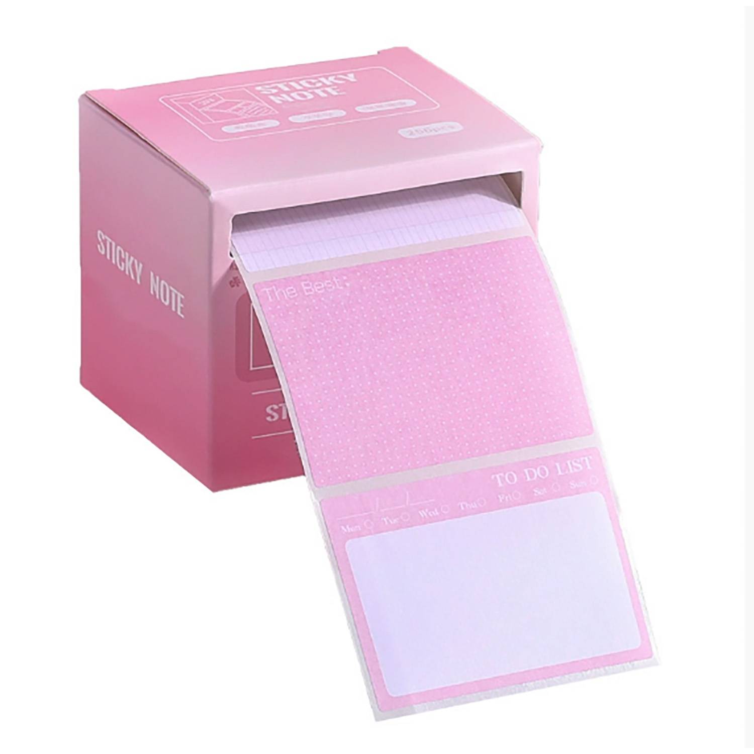 Boxed Pull Out Sticky Notes 10