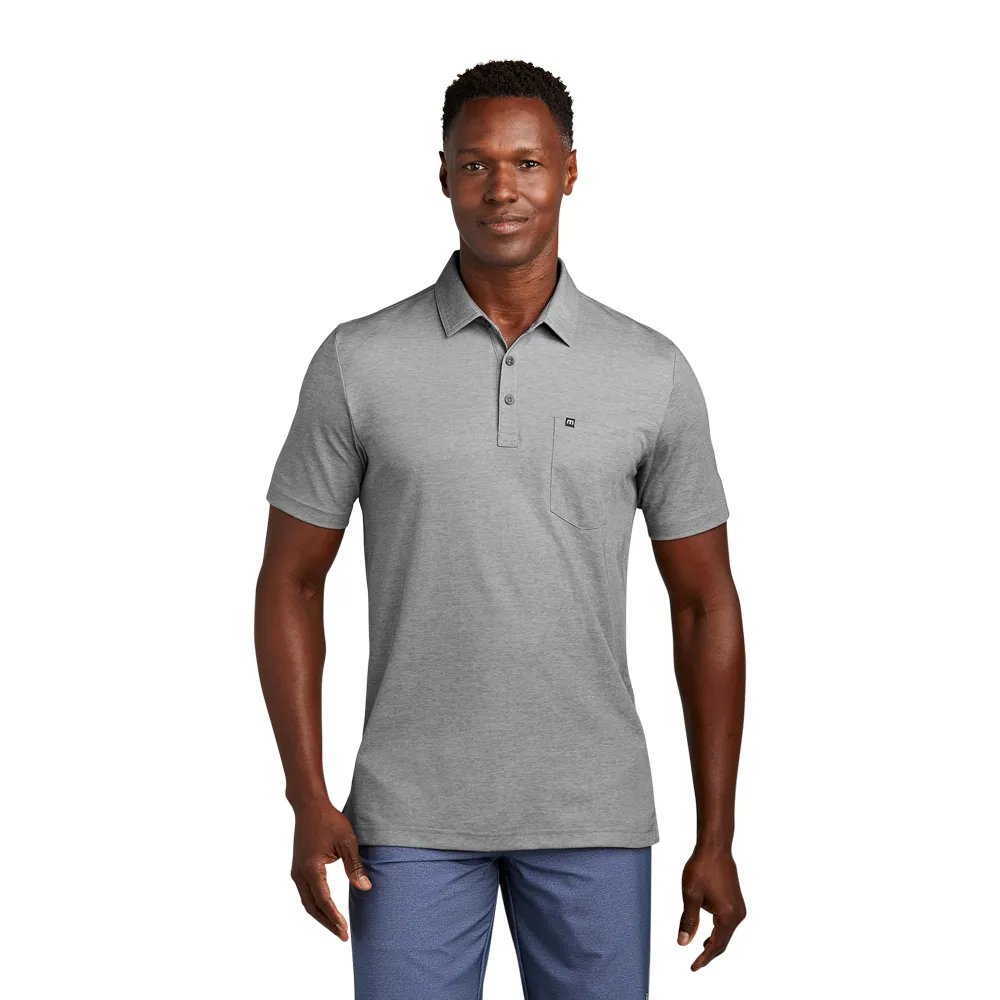 TravisMathew Oceanside Heather Pocket Polo 5