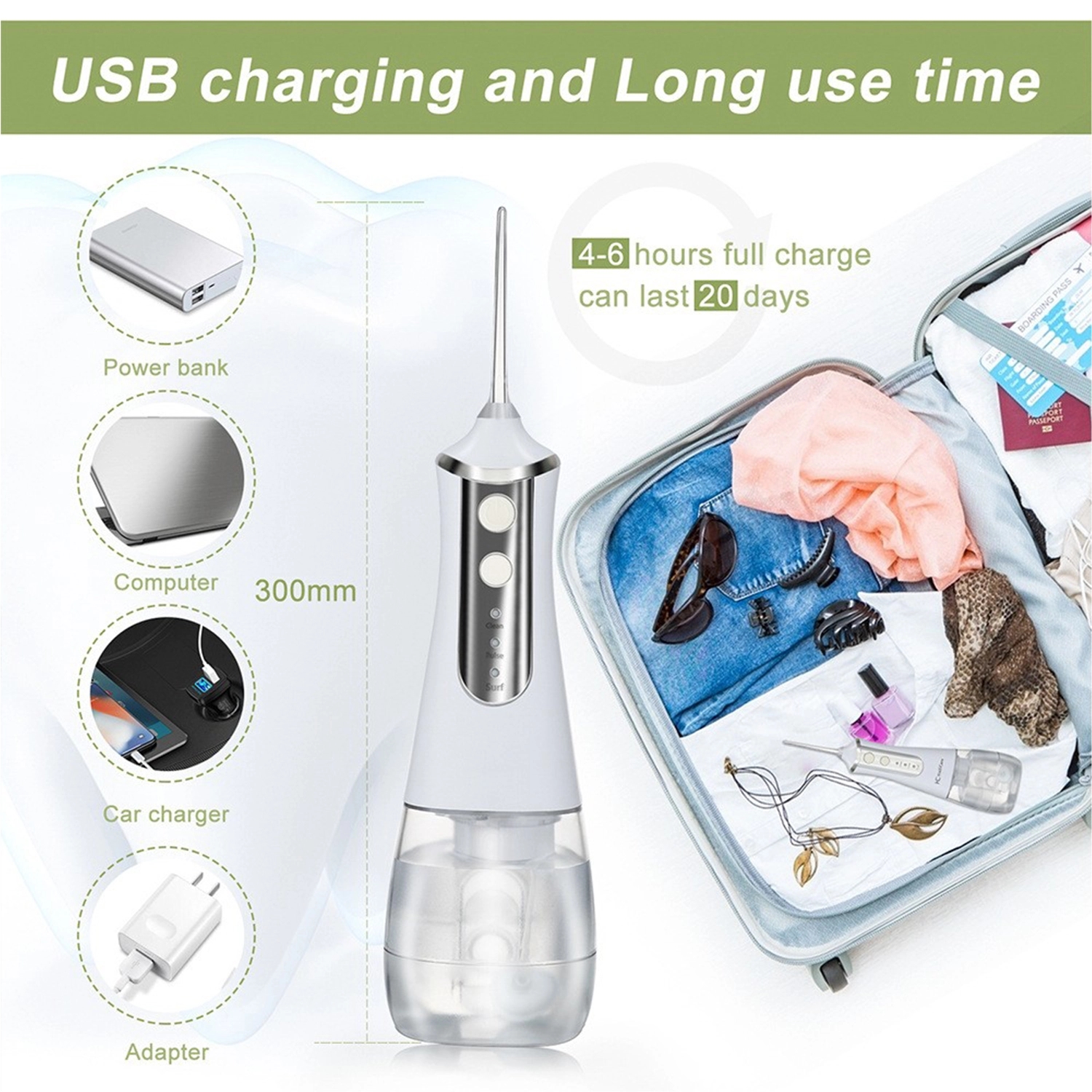 3 Modes Dental Oral Irrigator 2