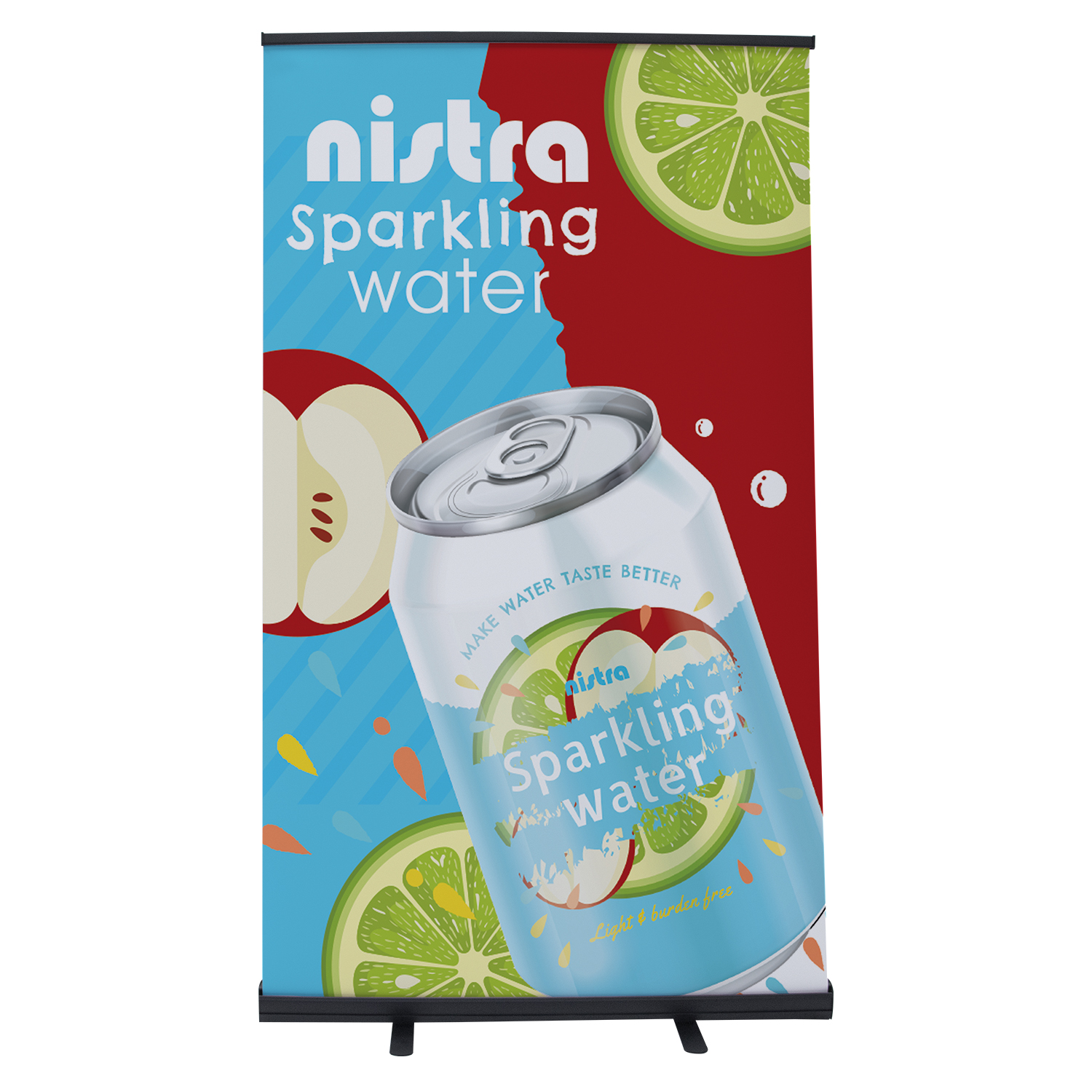 48" Economy Retractor Kit (No-Curl Hybrid Media) 13