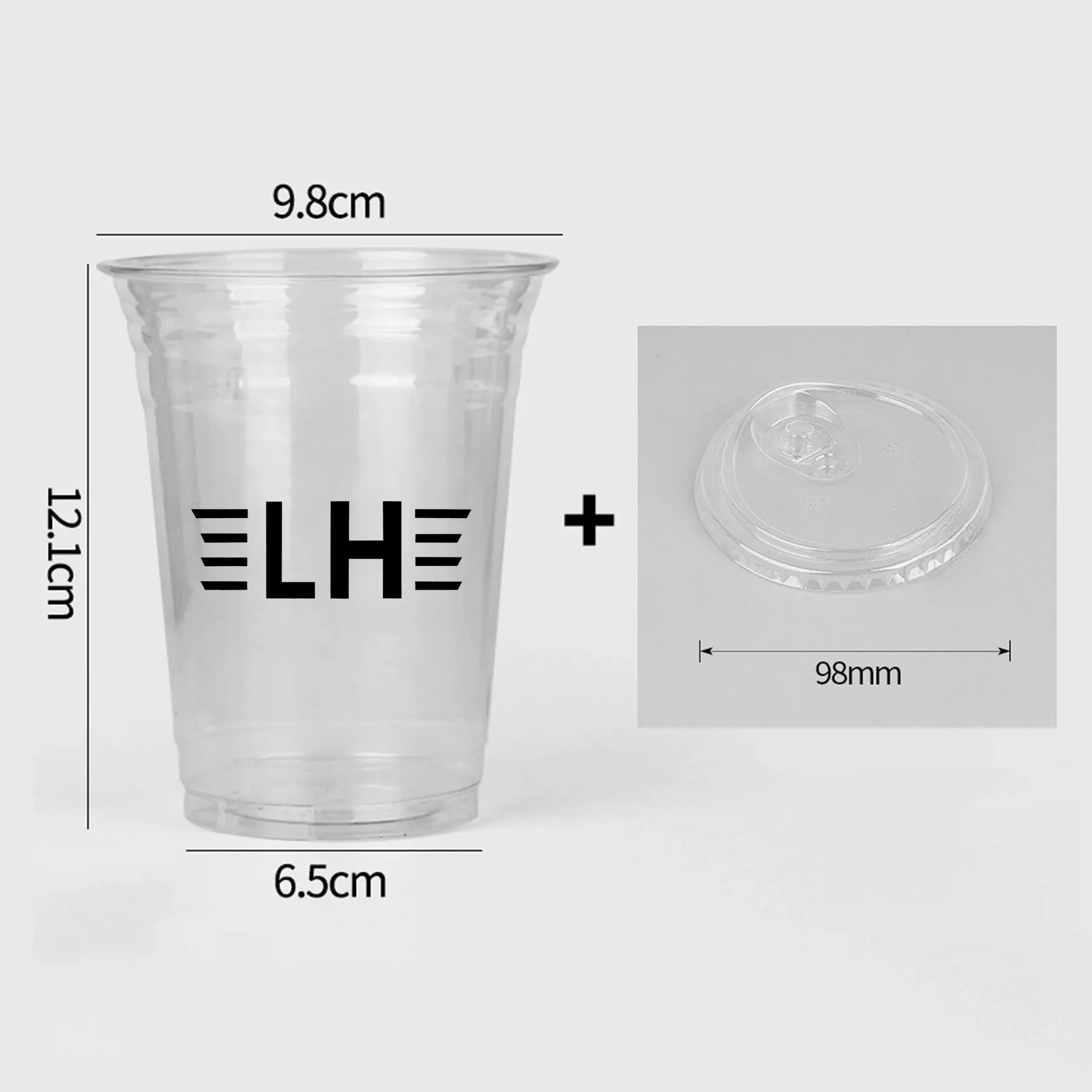 16oz Plastic Coffee Cup with Sip Lid 3
