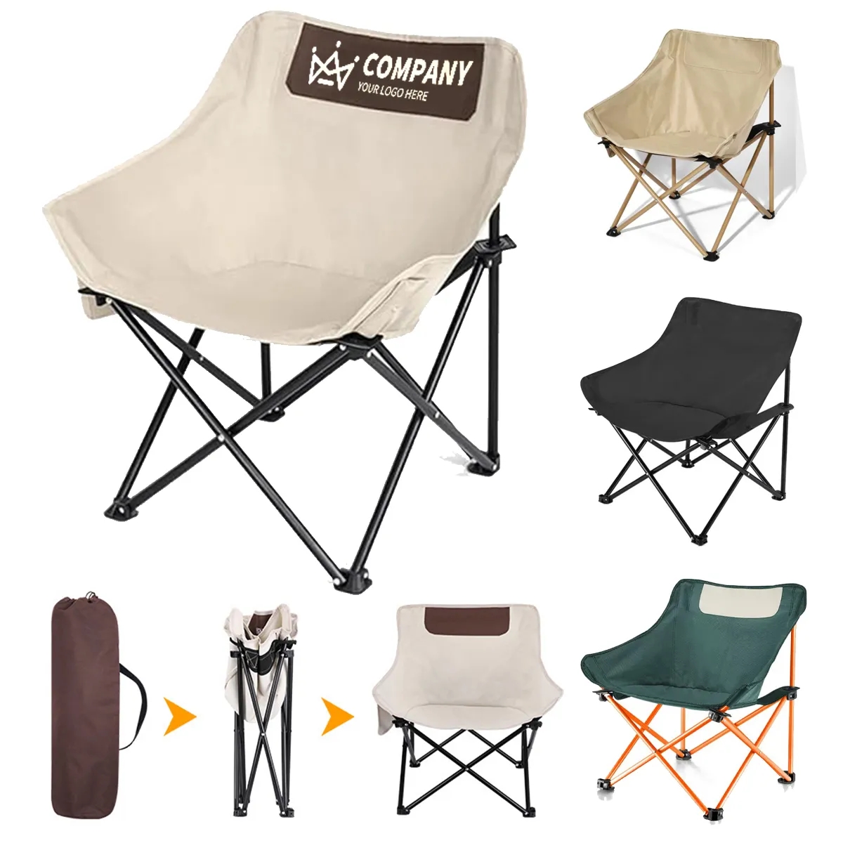 Lightweight Backpacking Folding Chair Supports 260 Lbs 2