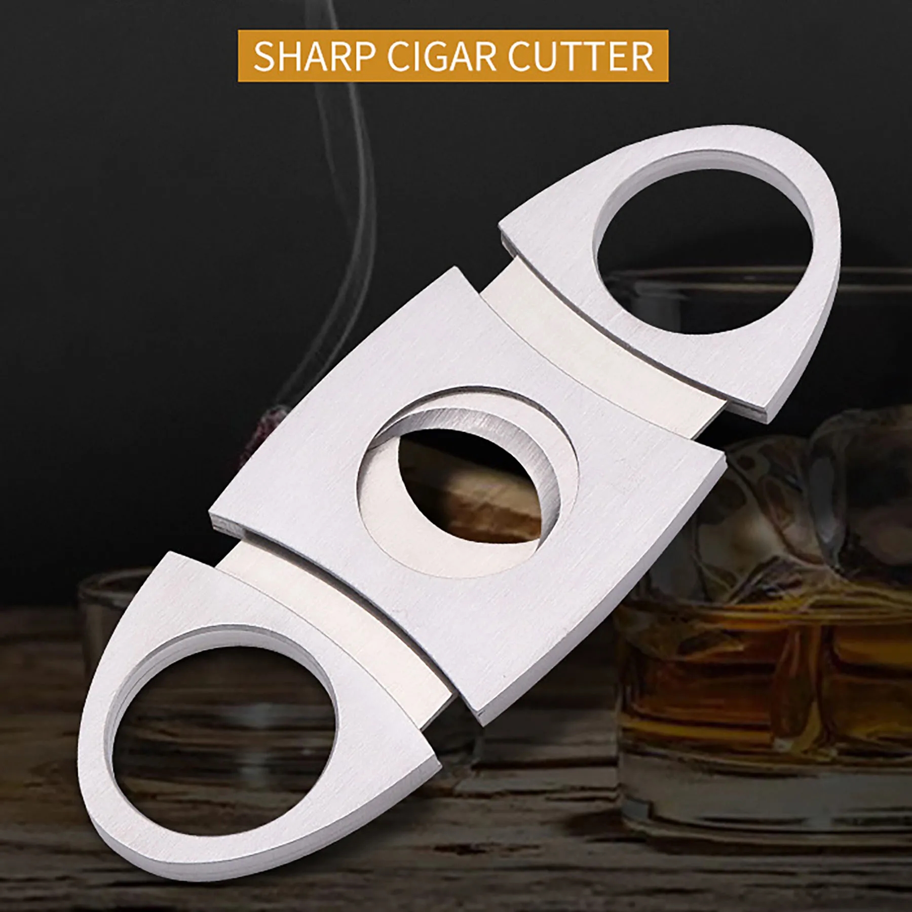 Stainless Steel Cigar Cutter 6