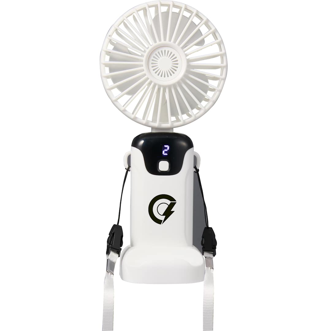 Rechargeable 100% RABS Personal LED Fan 30