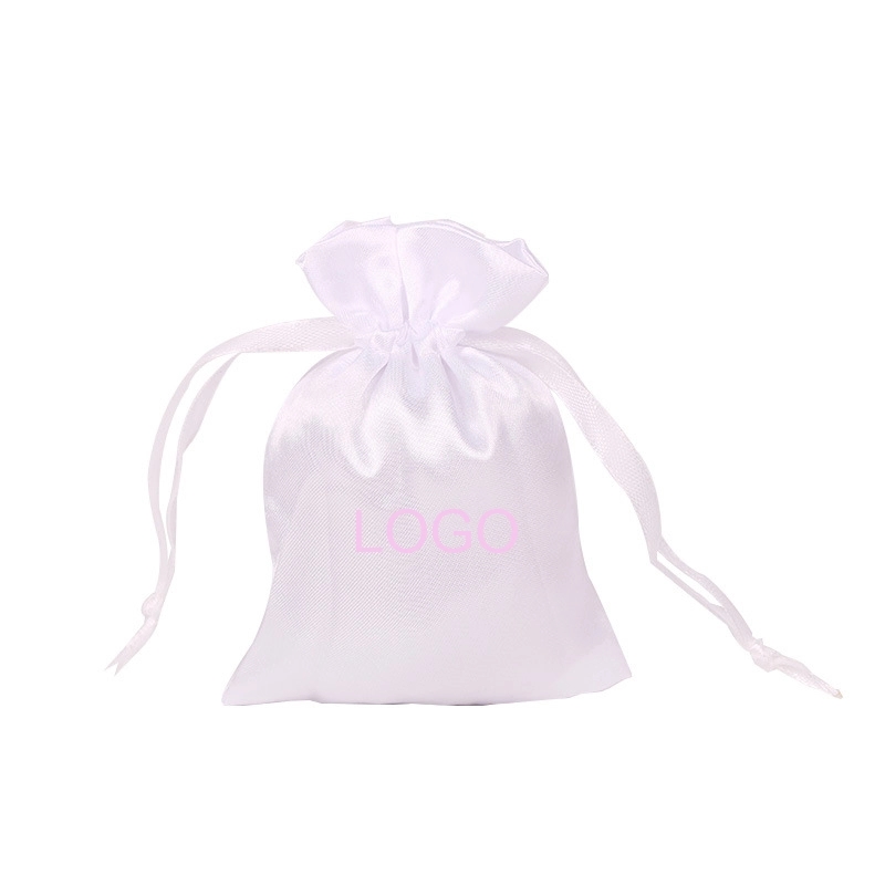 Small Satin Drawstring Jewelry Bag 5